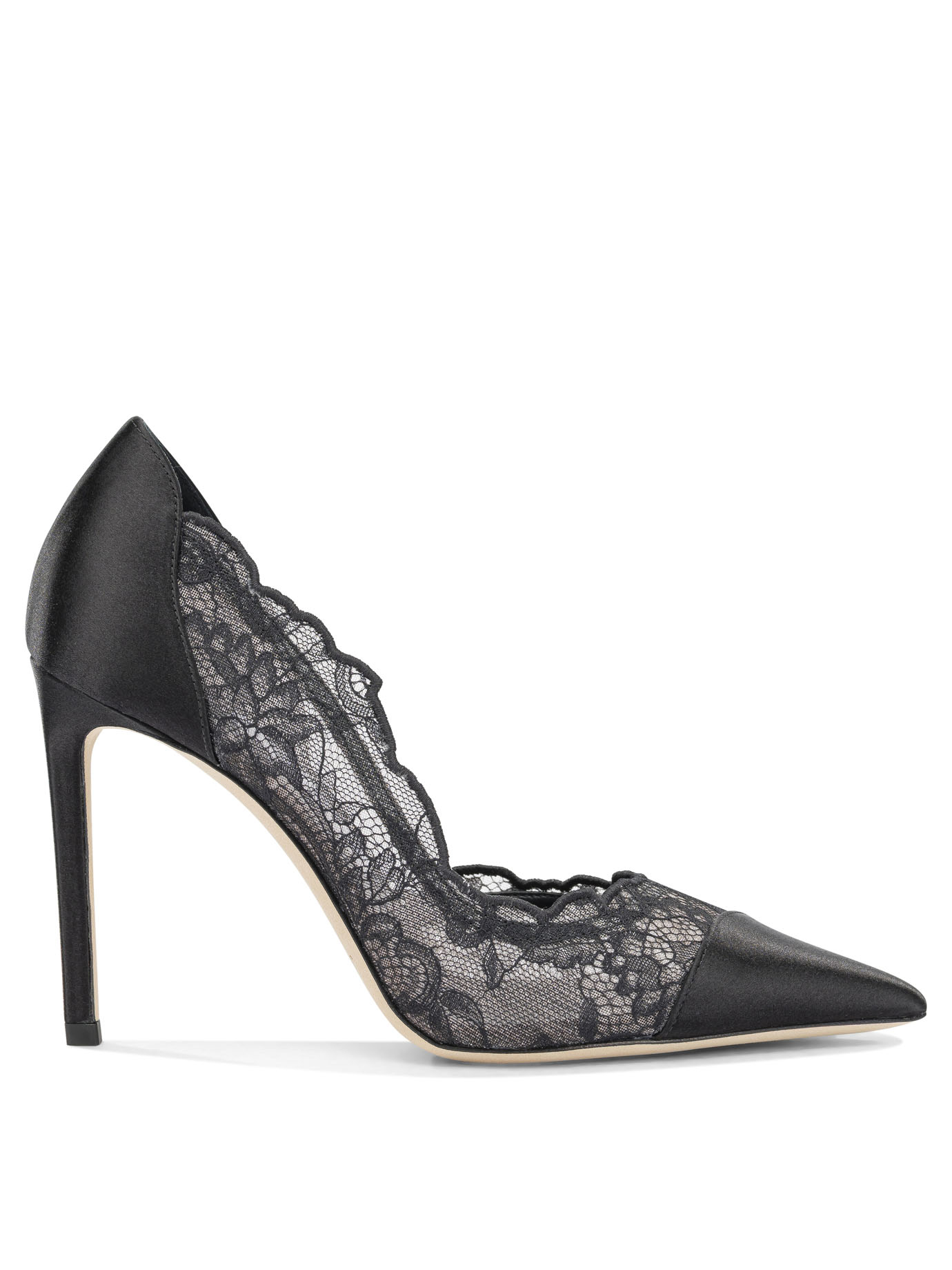 Jimmy Choo Brigitte Lace Pumps
