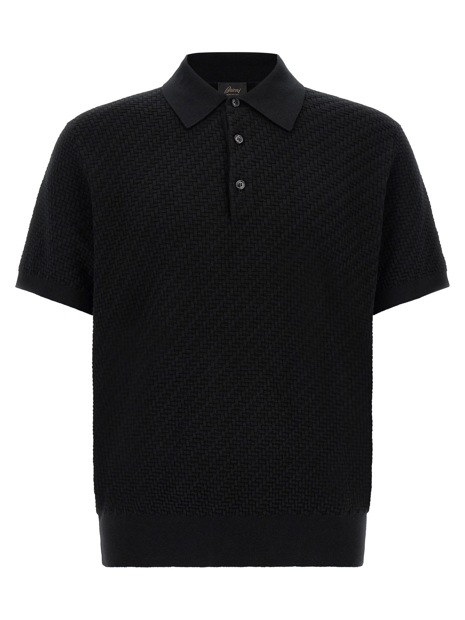 Brioni 'Trama' Weaving Polo