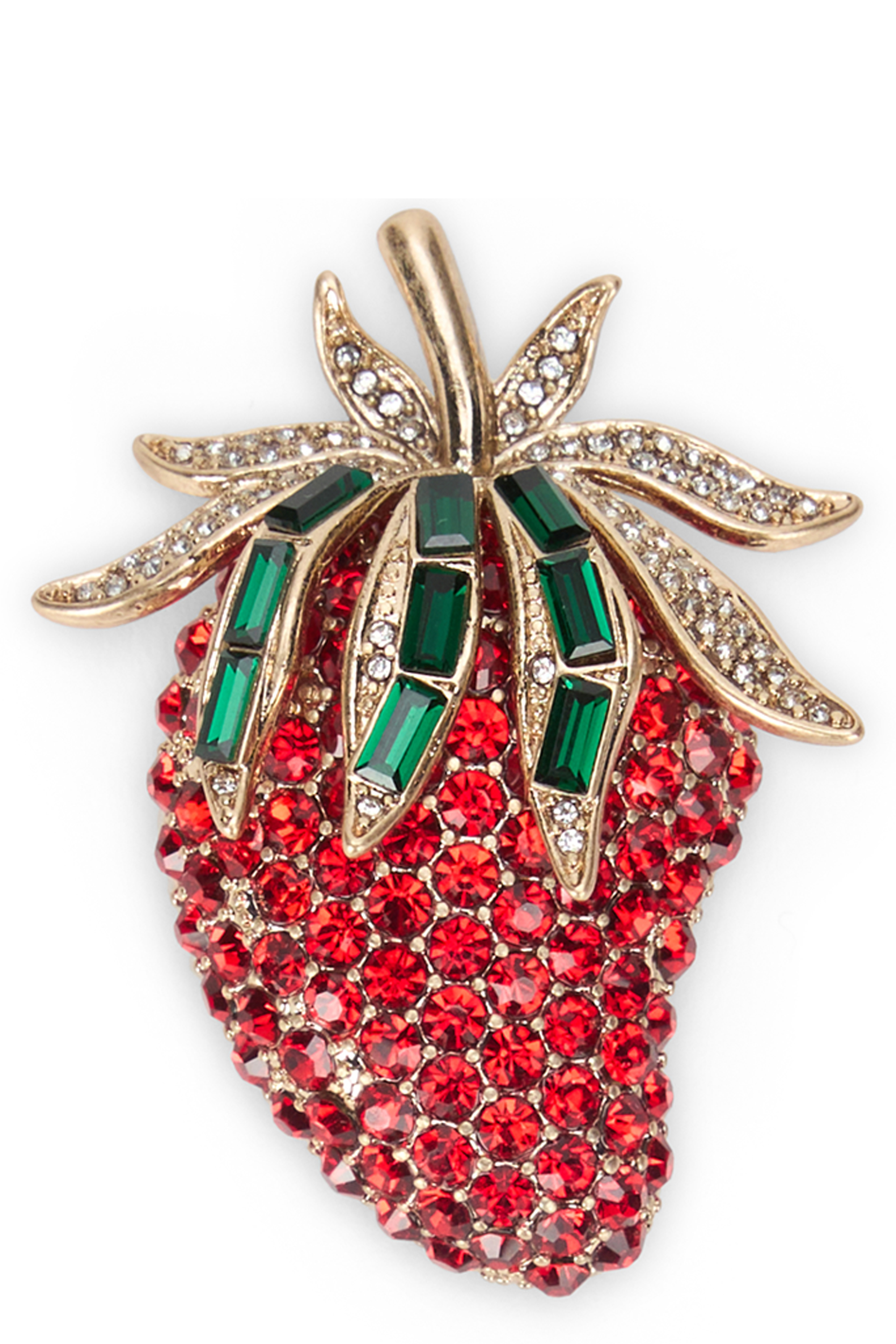 Weekend Max Mara Brooch With Decorative Crystals