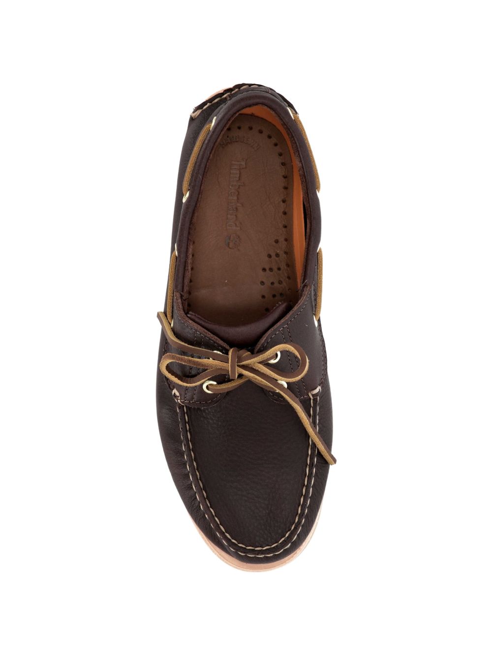 Timberland Brown Leather Lace-Up Eyelet S