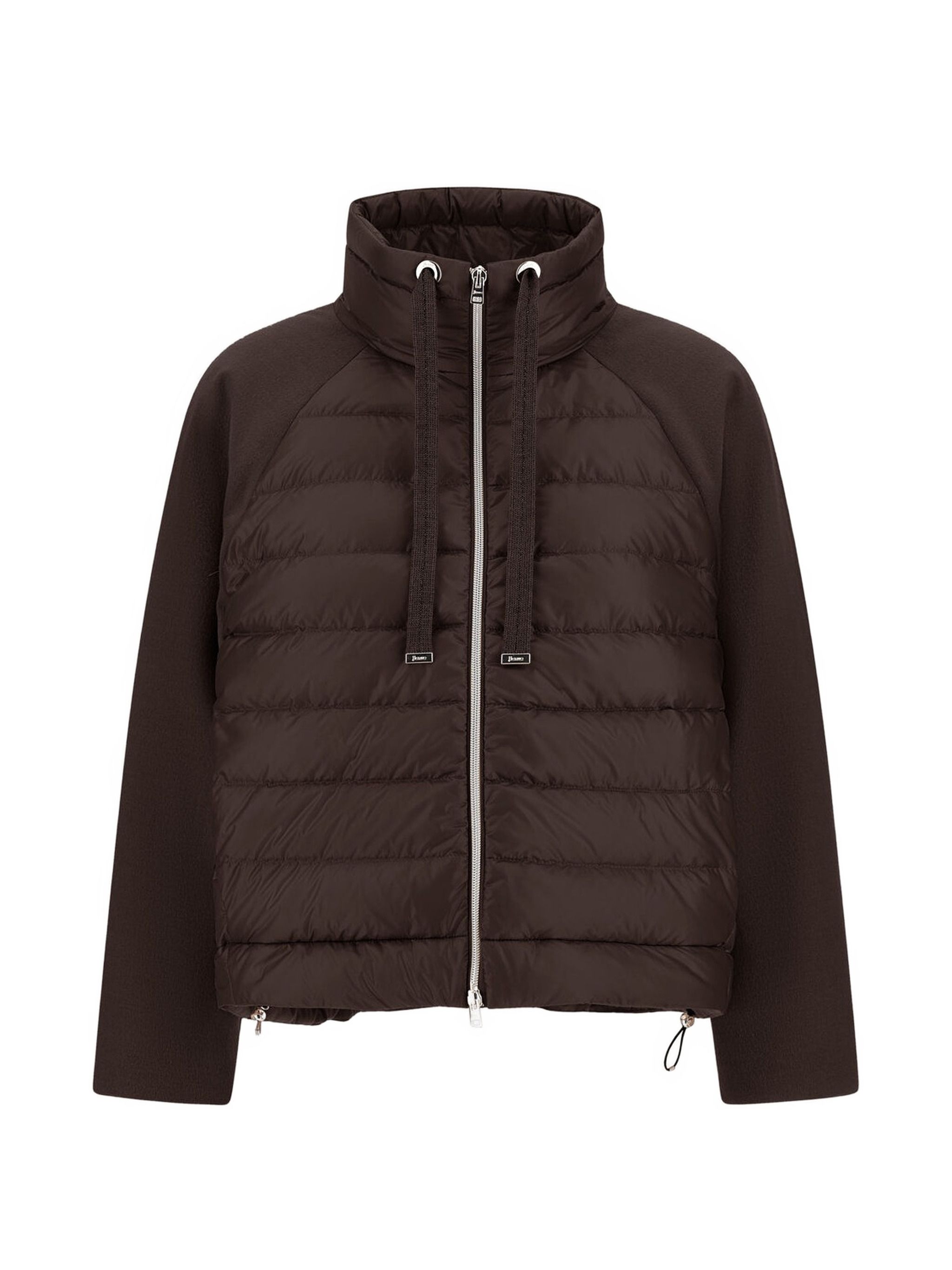 Herno Brown Polyester Modal Wool Jacket