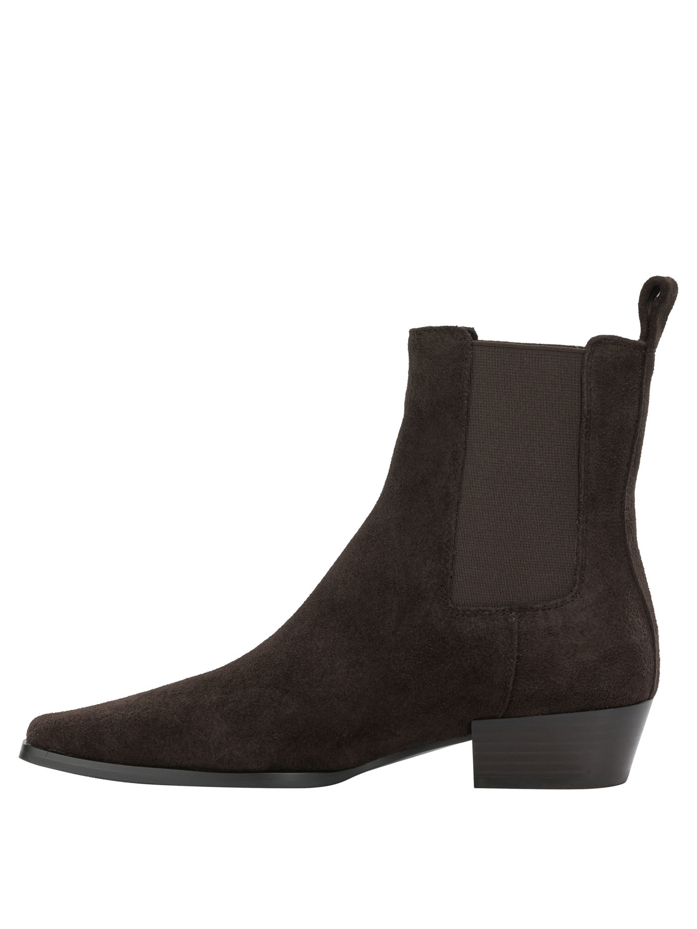 Strategia Brown Suede Leather Boots Ankle