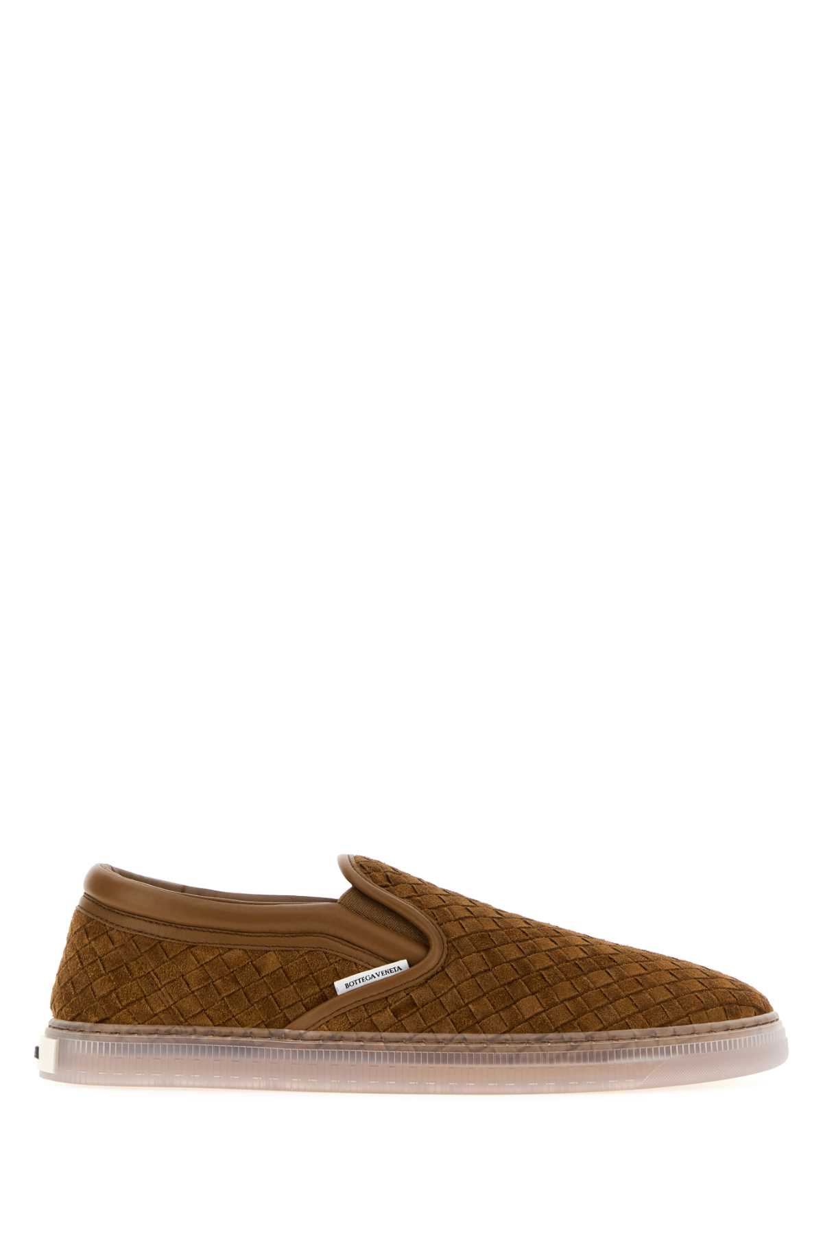 Bottega Veneta Brown Suede Serena Sneakers