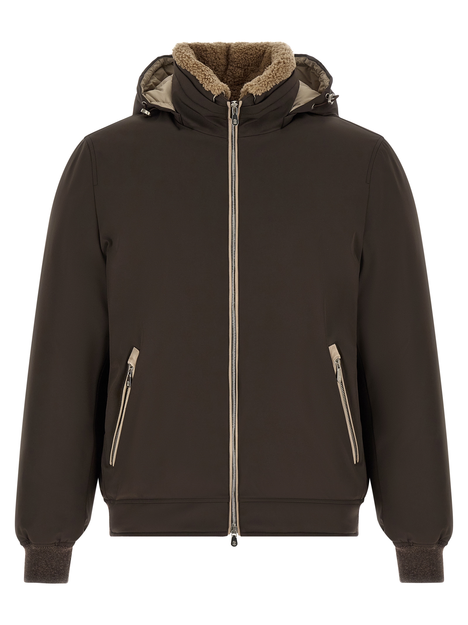 Brunello Cucinelli Detachable Hood Down Jacket