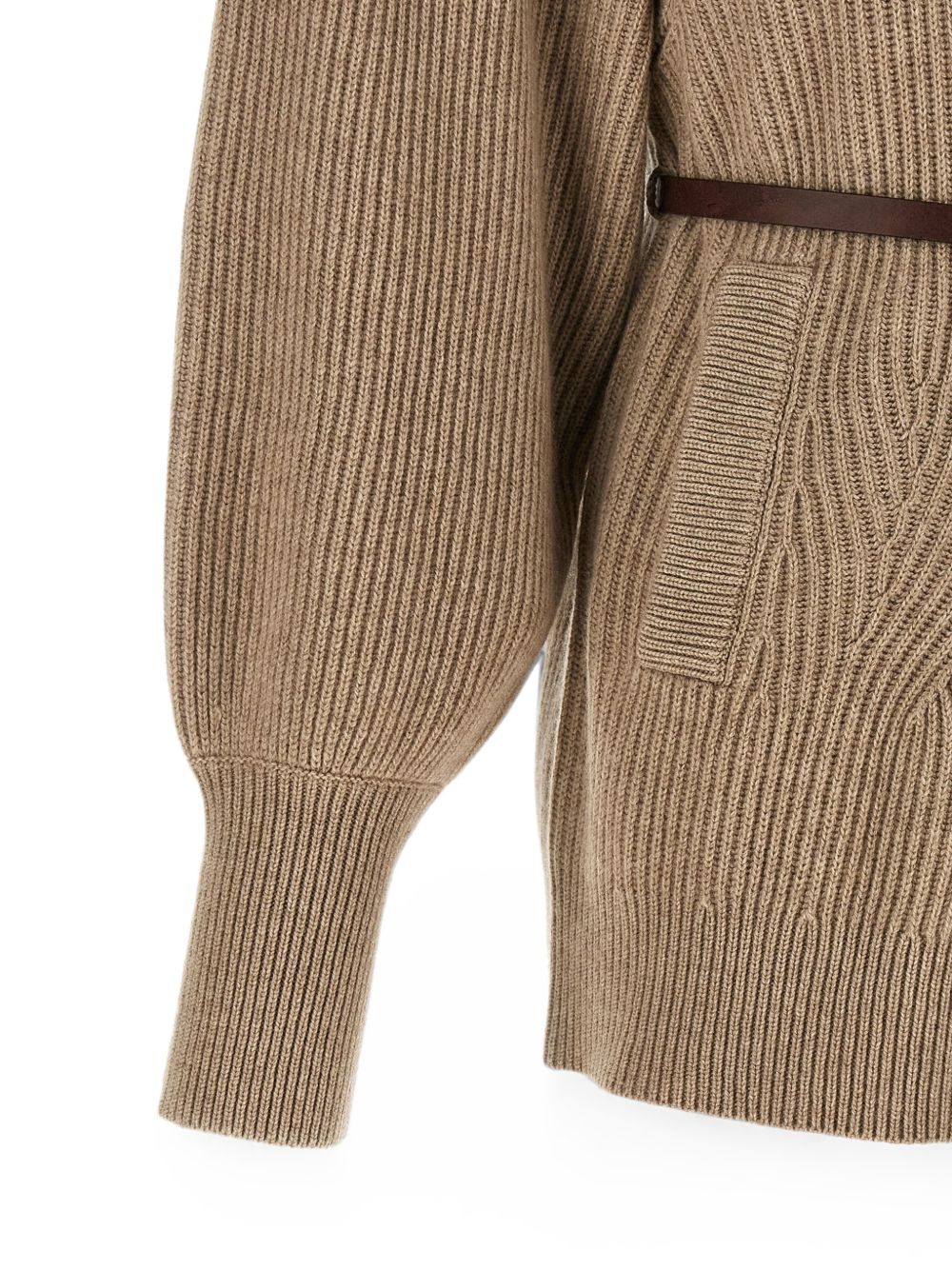 Brunello Cucinelli English Ribbed Cardigan
