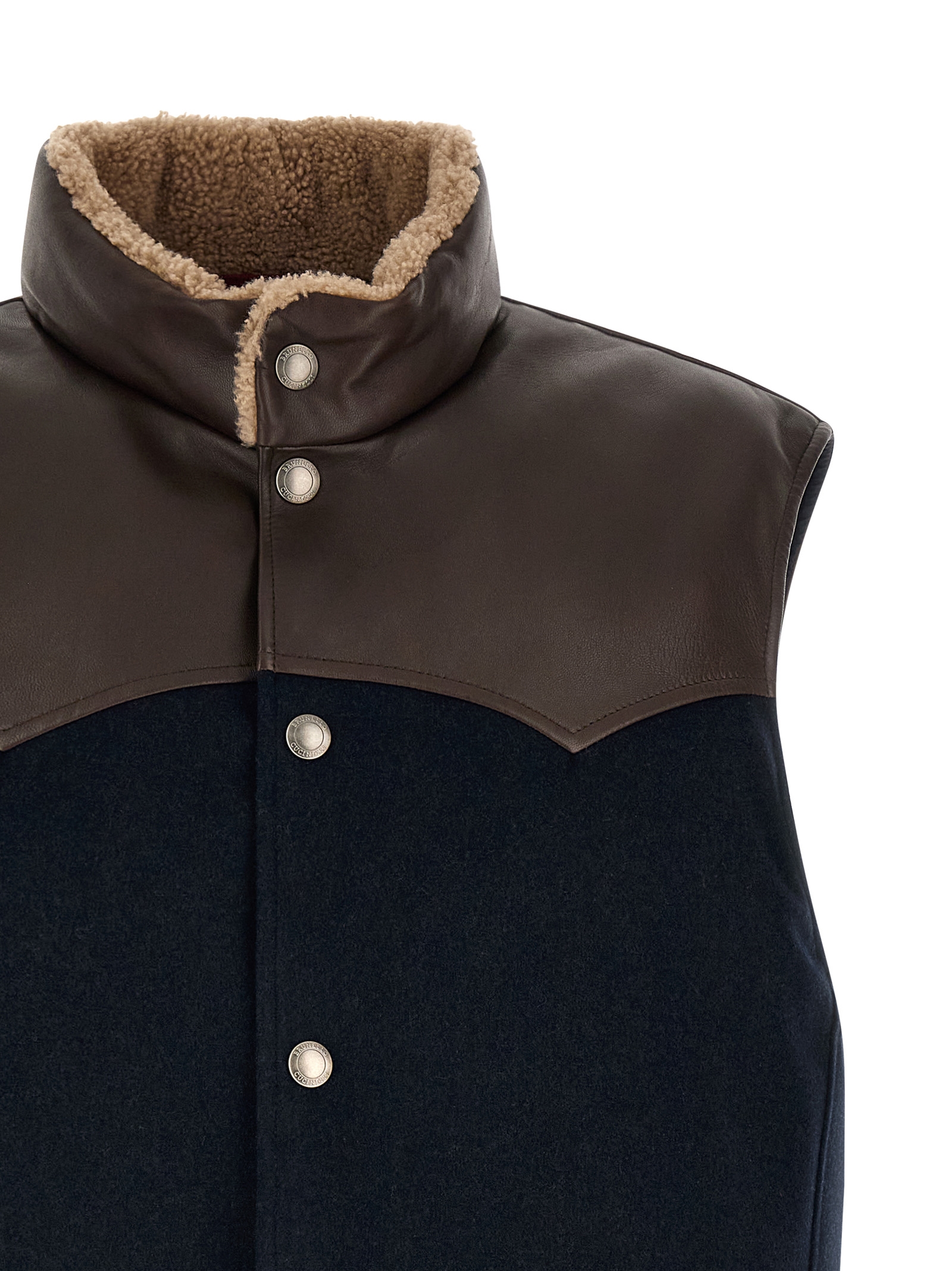Brunello Cucinelli 'Paneled' Vest