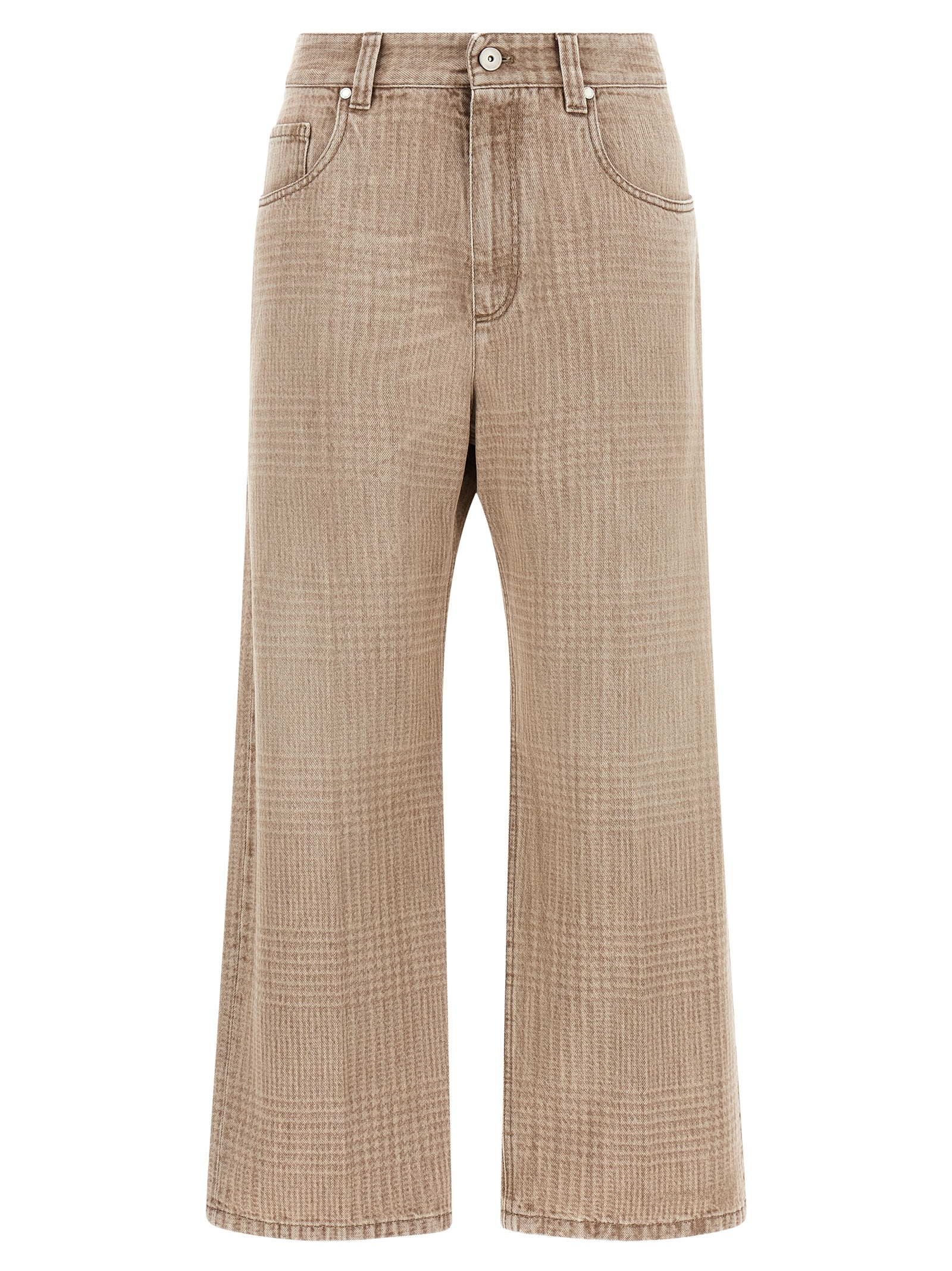 Brunello Cucinelli 'Prince Of Wales' Jeans