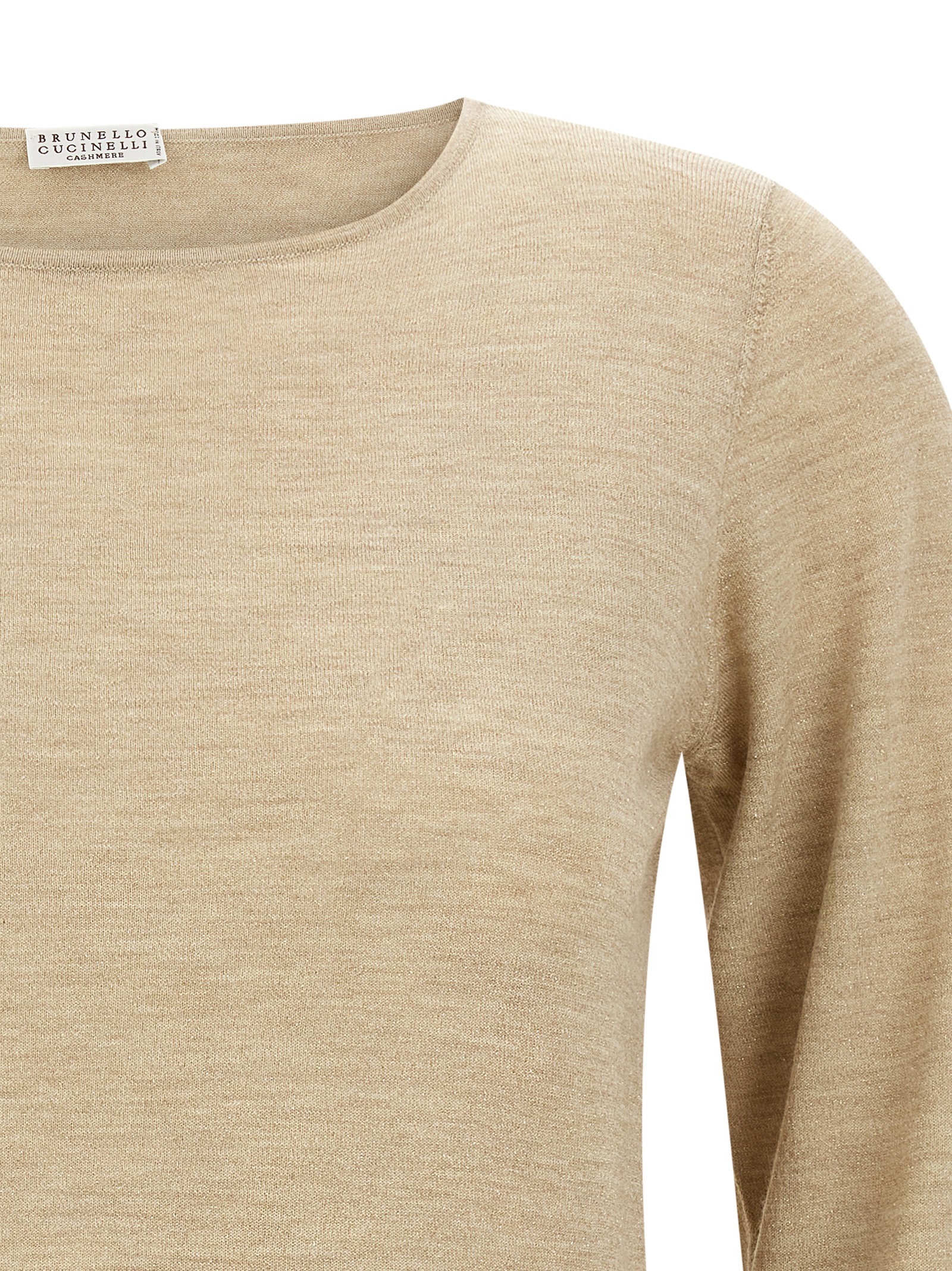 Brunello Cucinelli 'Scollo A Barchetta In Lurex' Sweater