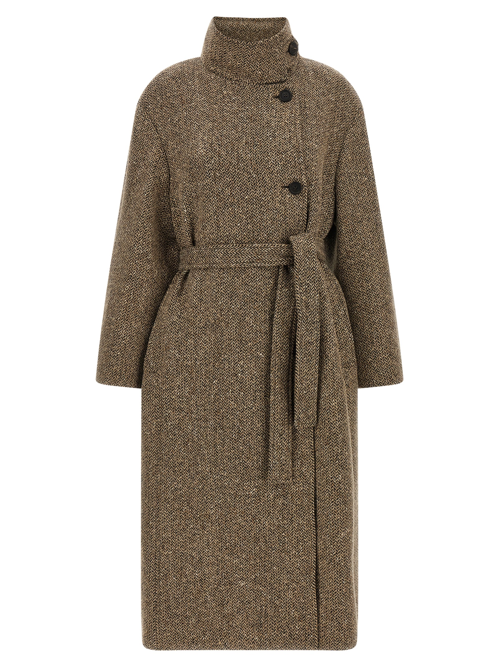 Brunello Cucinelli Sparkling Virgin Wool Coat