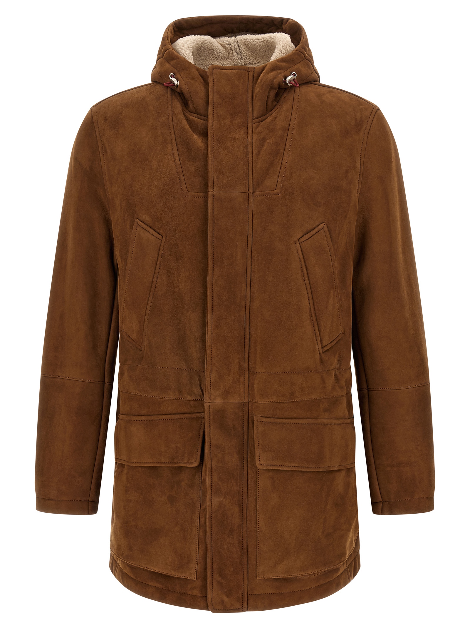 Brunello Cucinelli Suede Parka