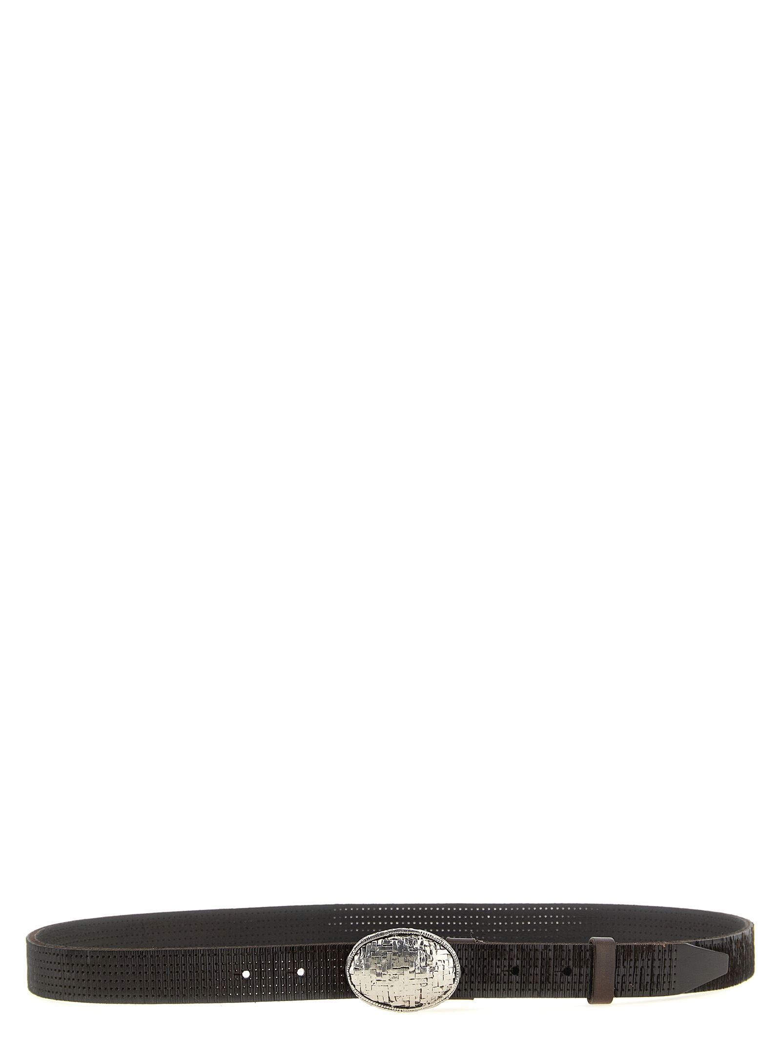 Brunello Cucinelli 'Texture' Leather Belt