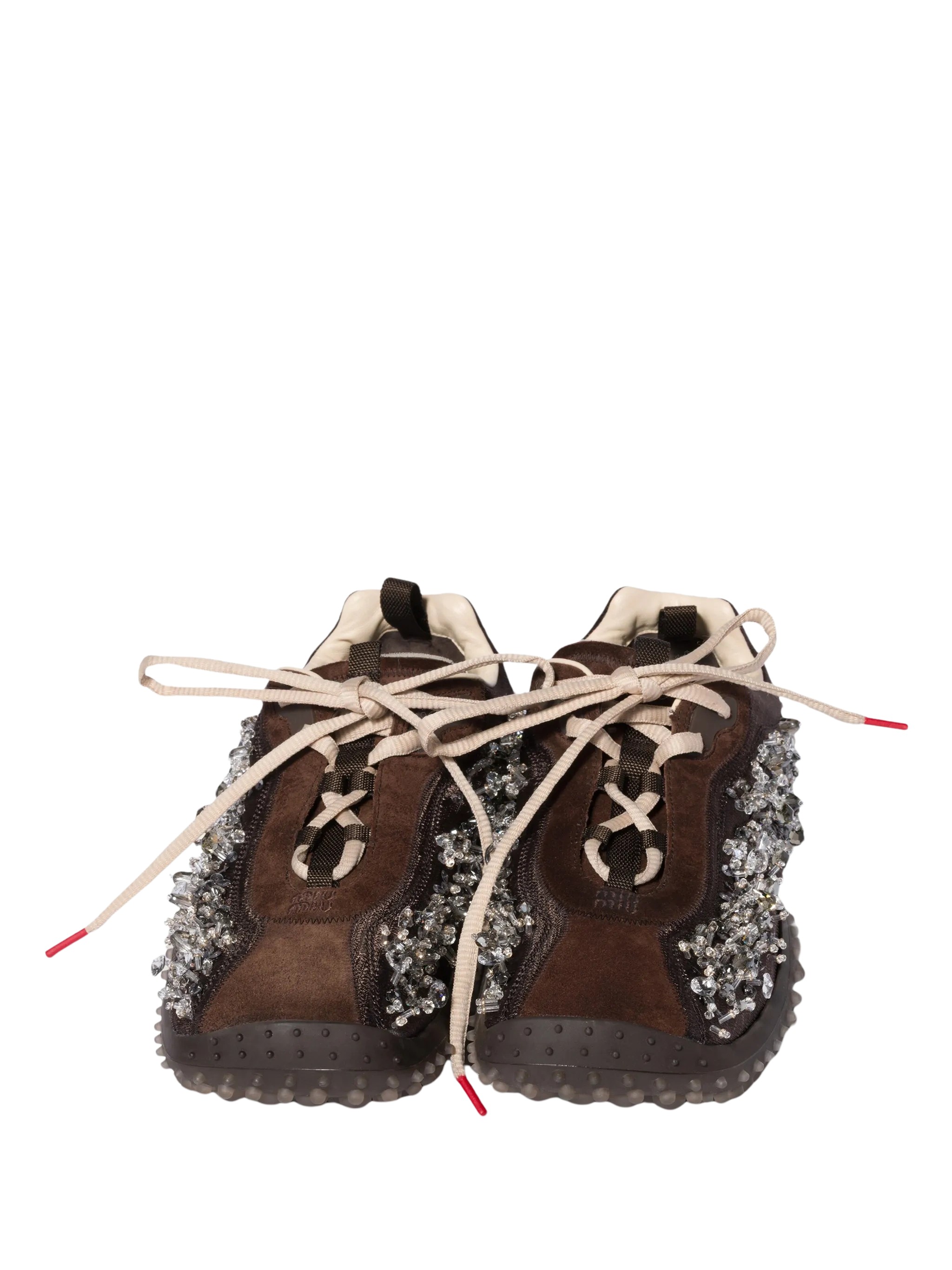 Miu Miu Bubble Embroidered Technical Fabric And 