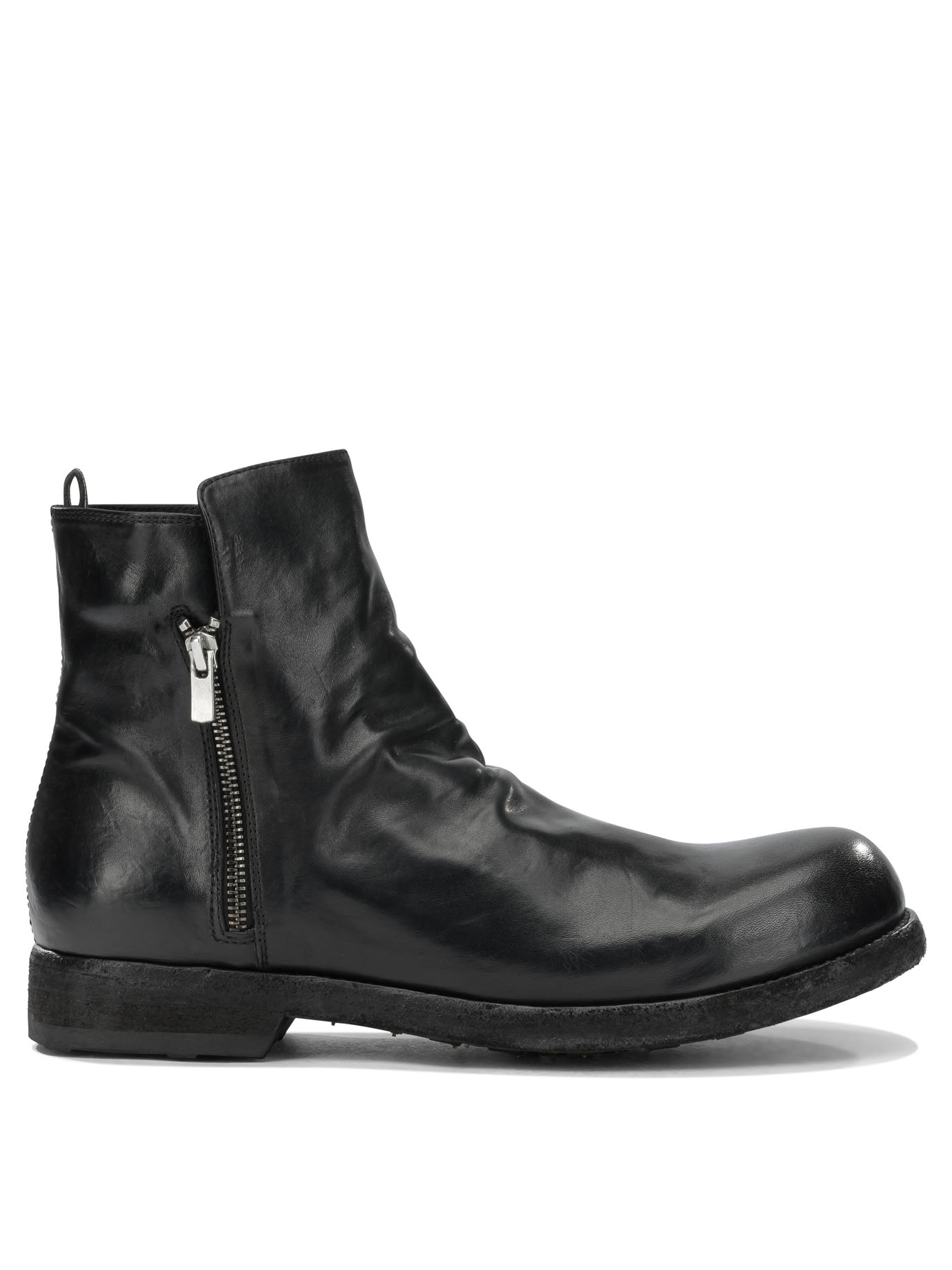 Officine Creative "Bulla Dd" Ankle Boots With Zipper
