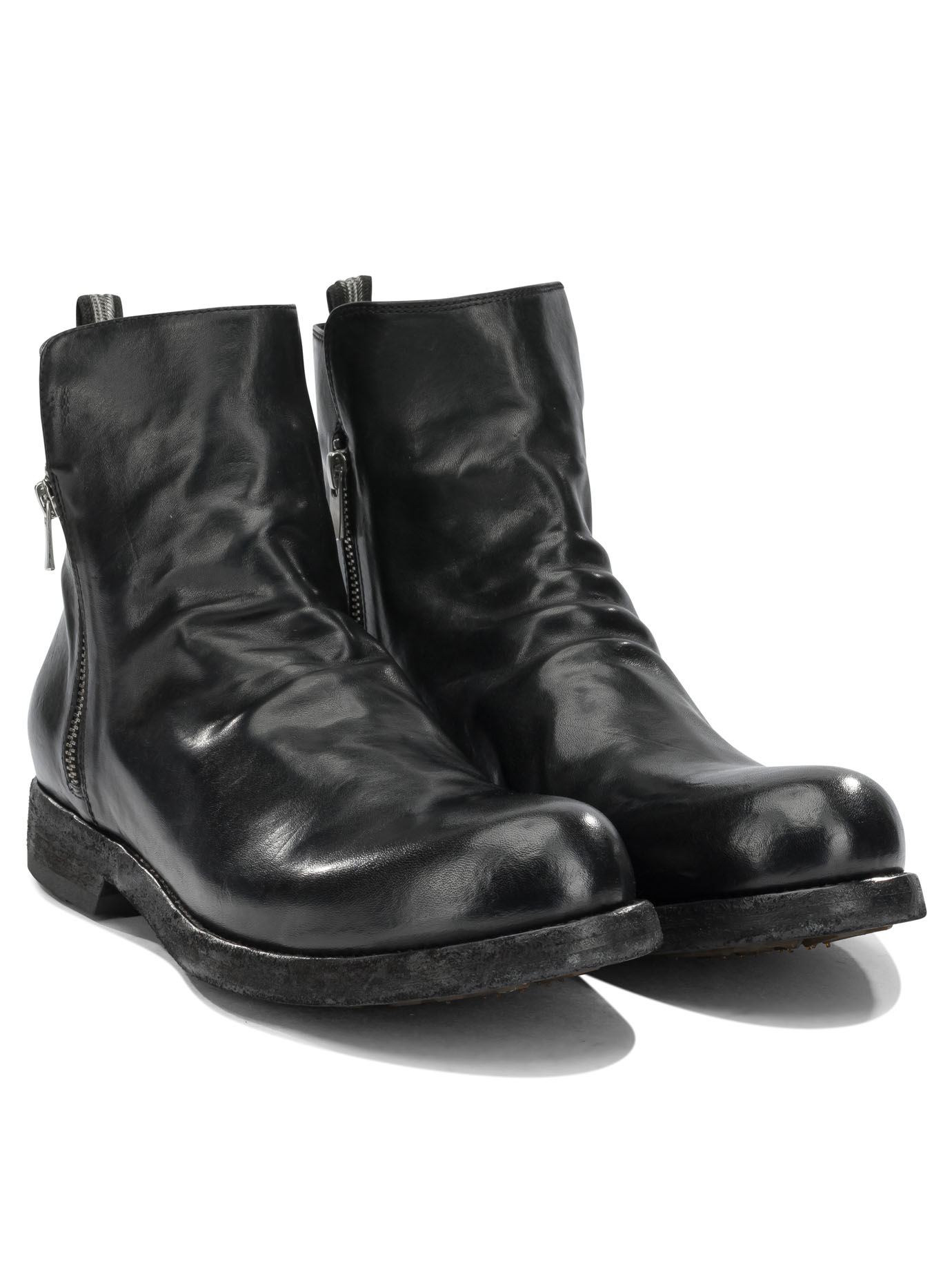 Officine Creative "Bulla Dd" Ankle Boots With Zipper
