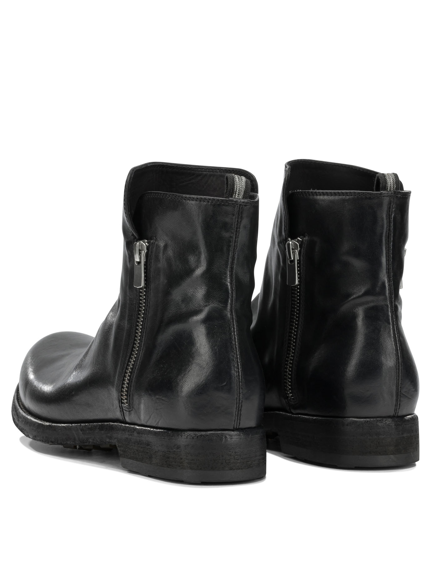 Officine Creative "Bulla Dd" Ankle Boots With Zipper