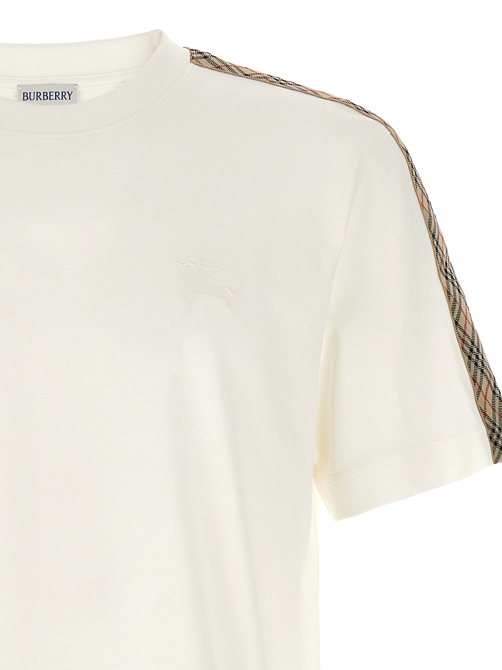 Burberry Check Tape T-Shirt