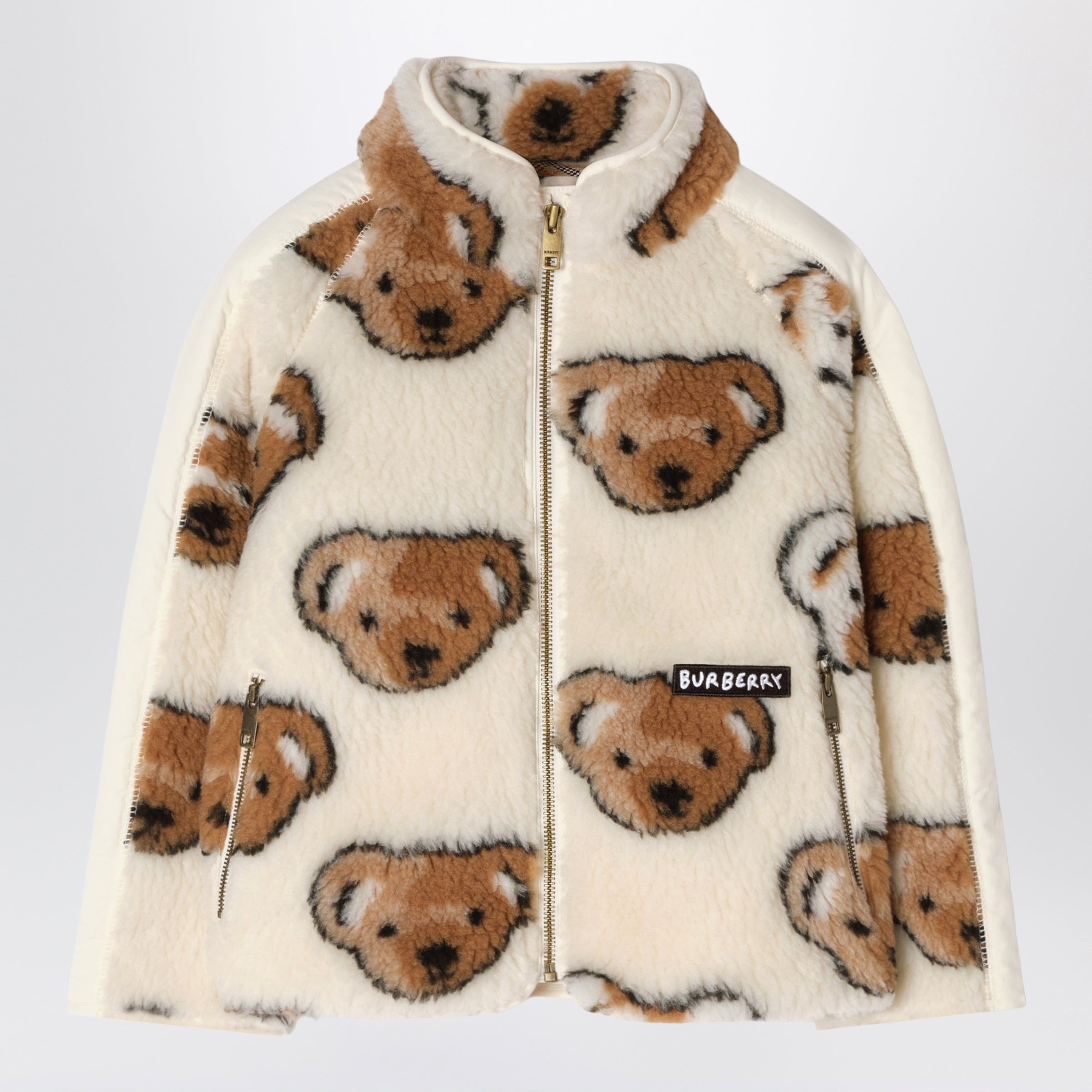 Burberry Fleece Jacket Featuring Thomas The Bear