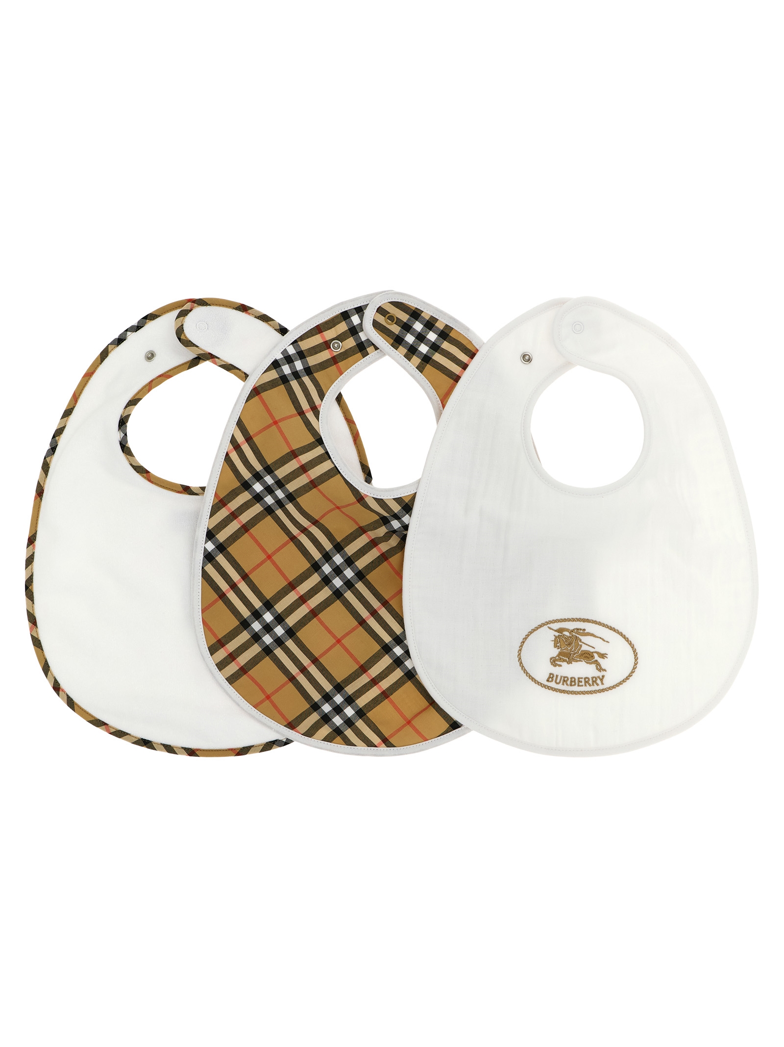 Burberry Set Of 3 'Whitney' Bibs