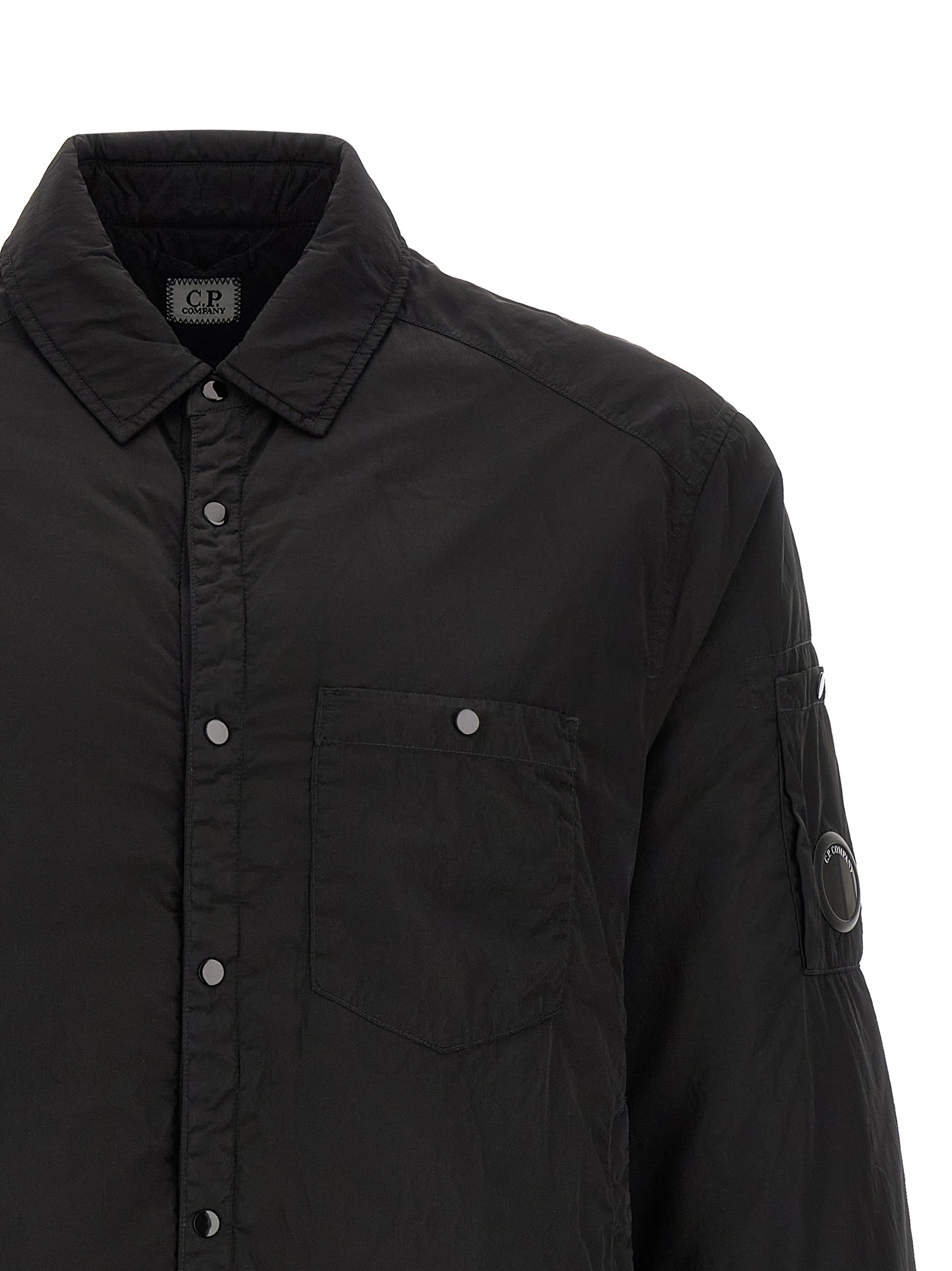 C.P. Company 'Chrome-R Padded Button' Overshirt