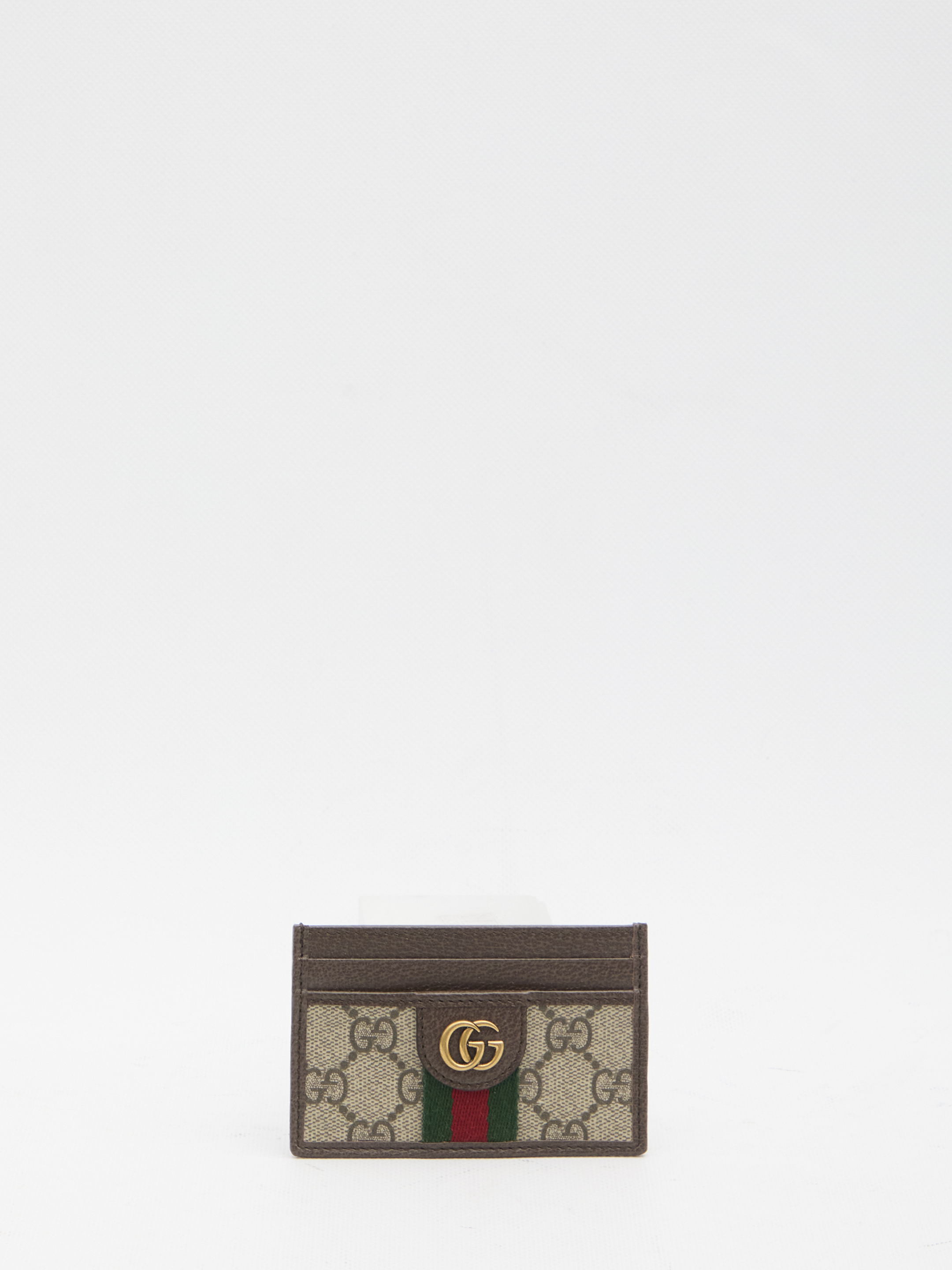 Gucci Canvas Leather Stripe Wallet