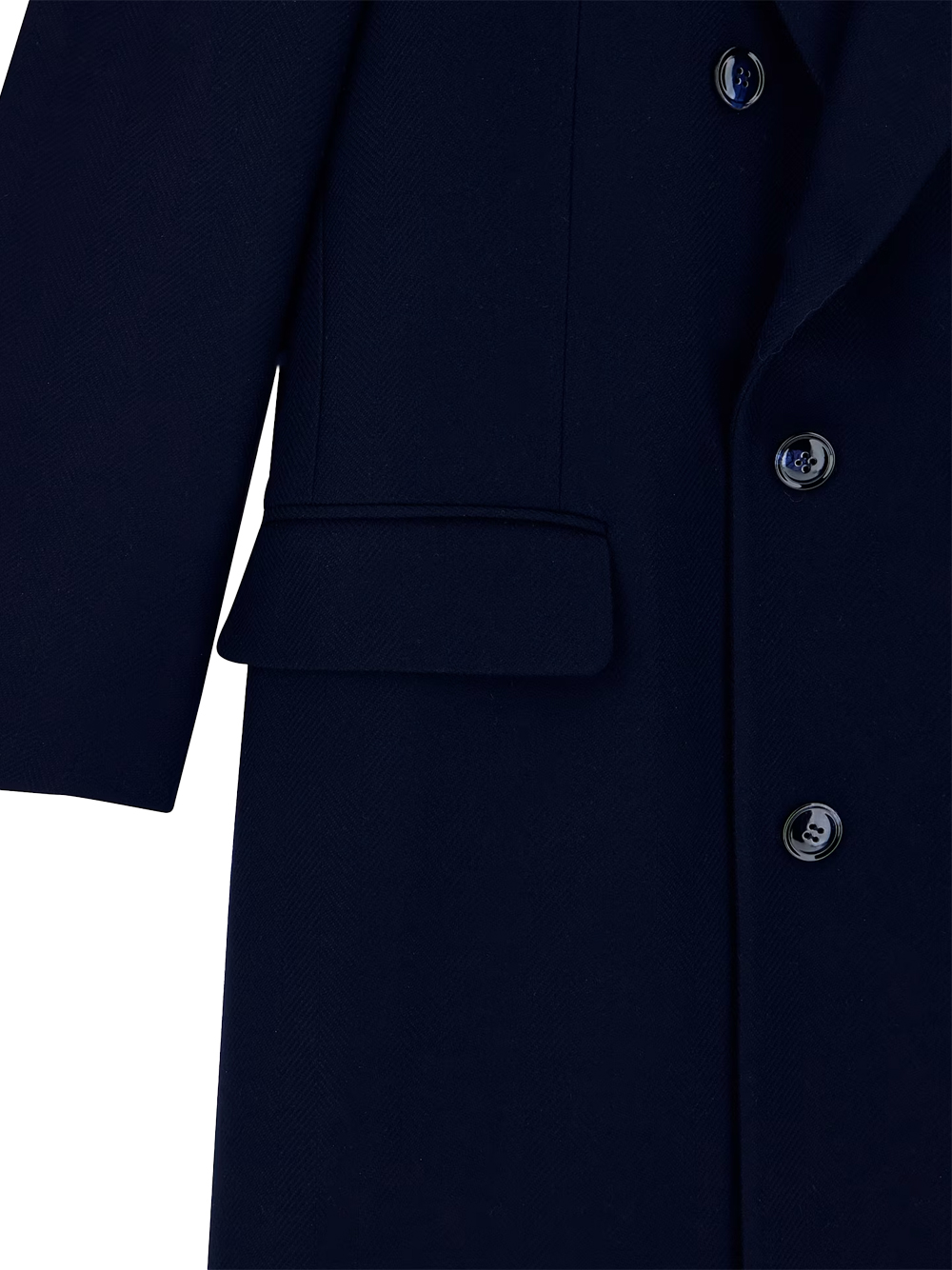 Giorgio Armani Cappotto In Lana Vergine E Cashmere Con 