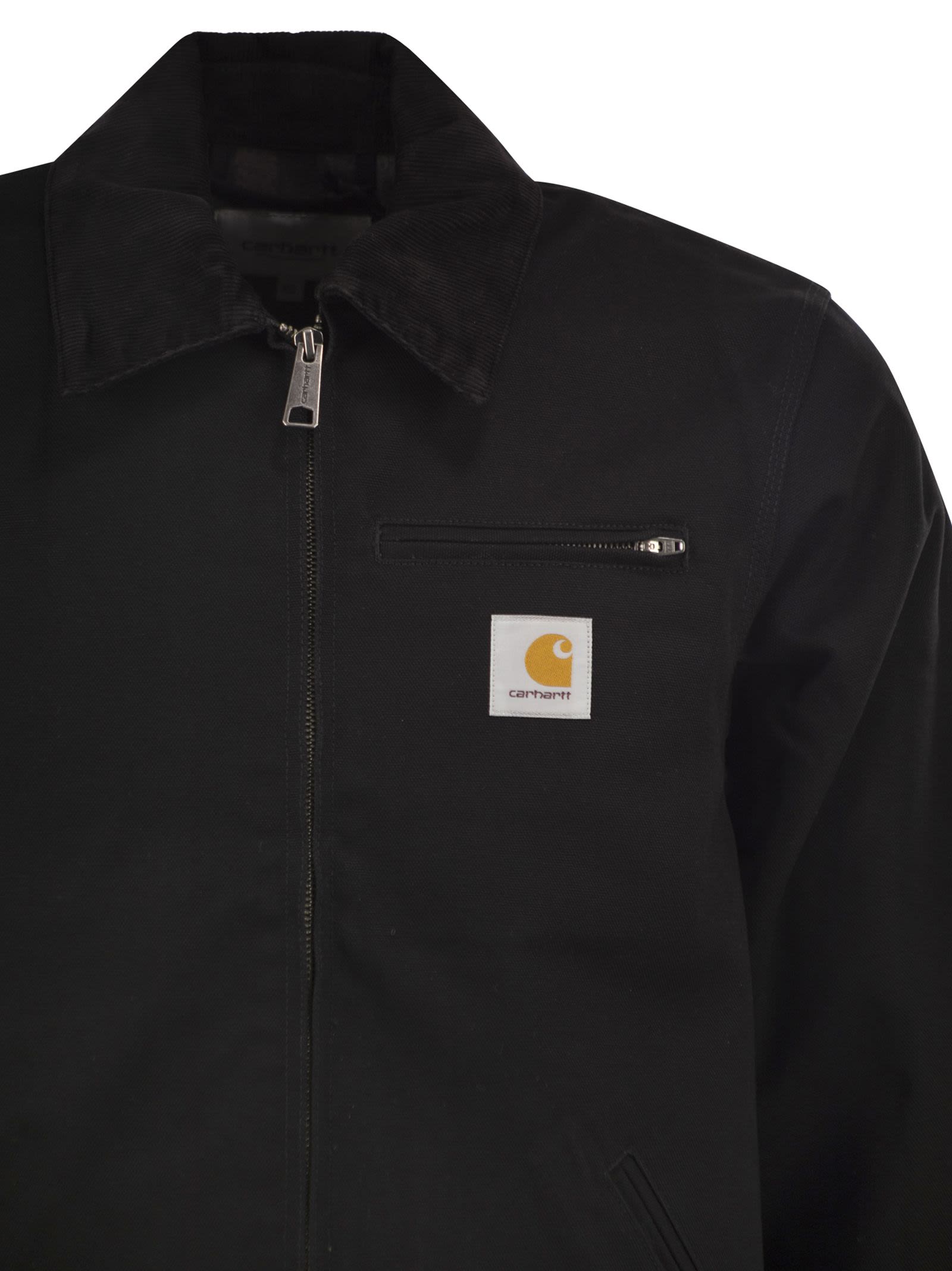 Carhartt Cotton Canvas Jacket With Padding And Co