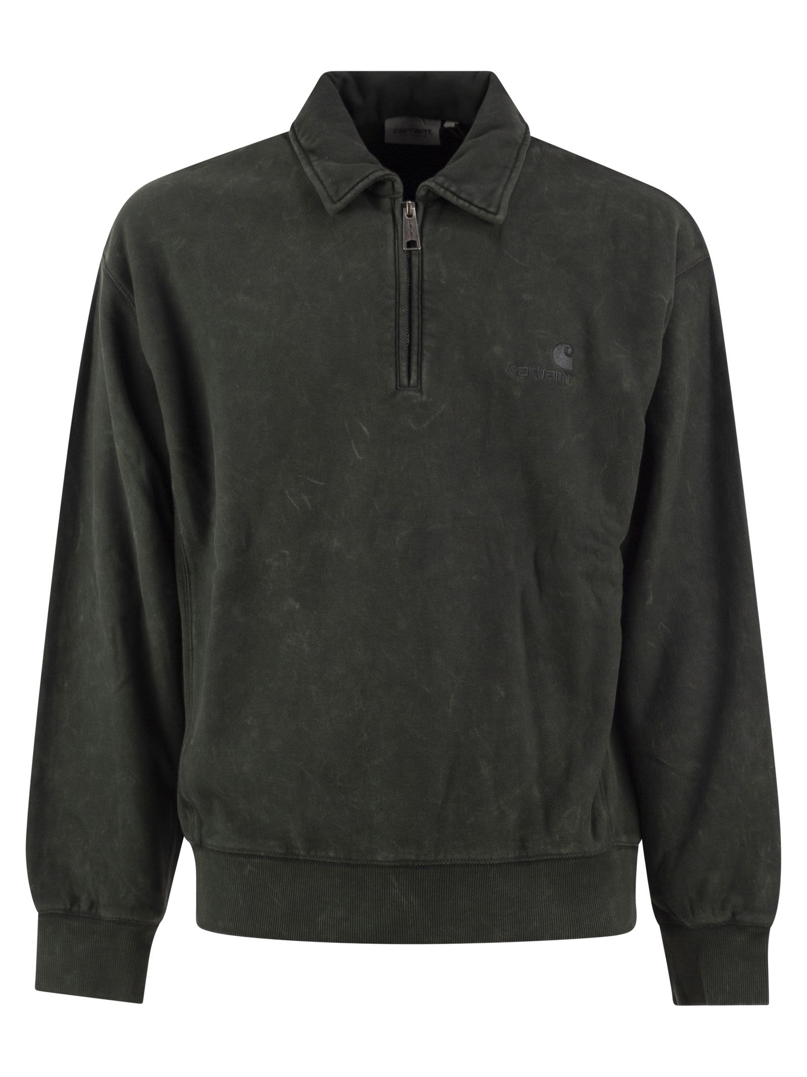 Carhartt Lambert Polo - Half-Zip Sweatshirt With 