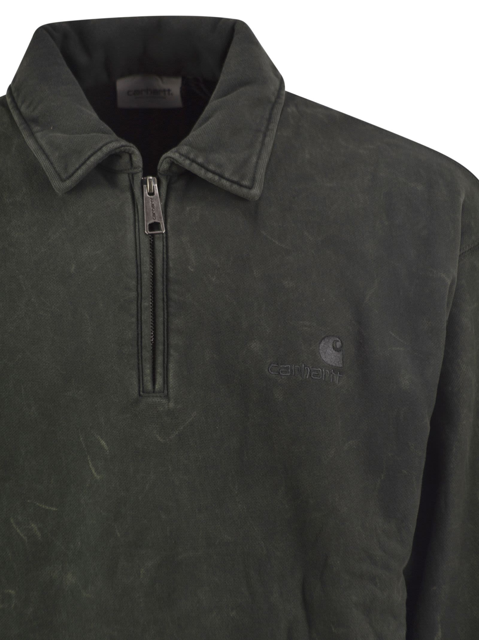 Carhartt Lambert Polo - Half-Zip Sweatshirt With