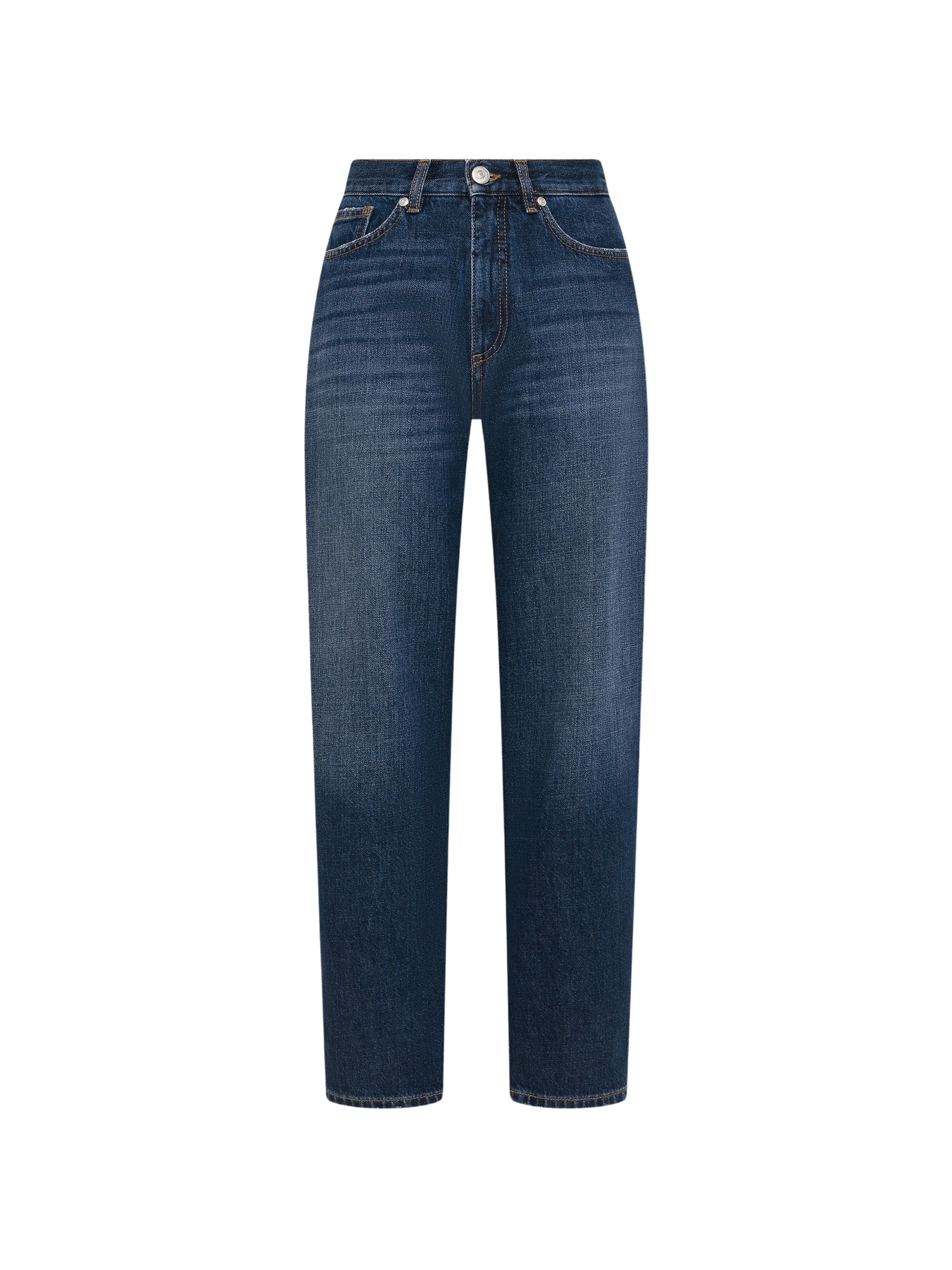 Seventy Venezia Carrot Fit Jeans In Rigid Denim