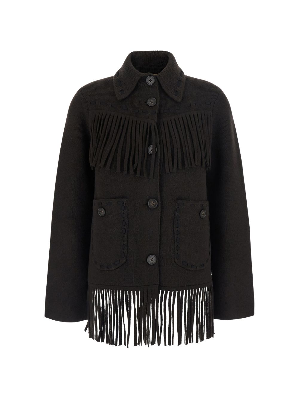 Guest In Residence Cashmere And Wool Western Jacket