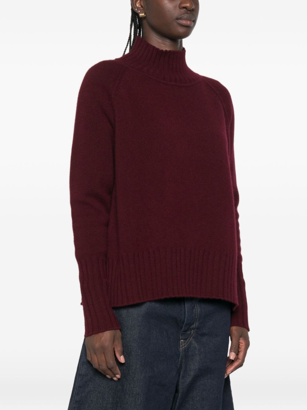 Beyou Cashmere Turtle-Neck Sweater
