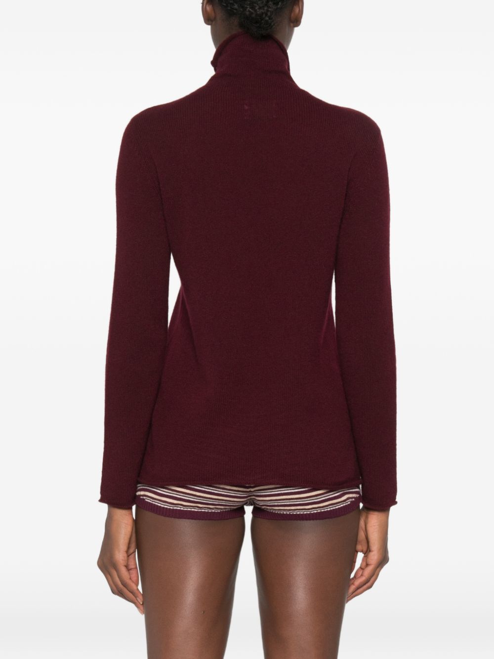 Beyou Cashmere Turtle-Neck Sweater