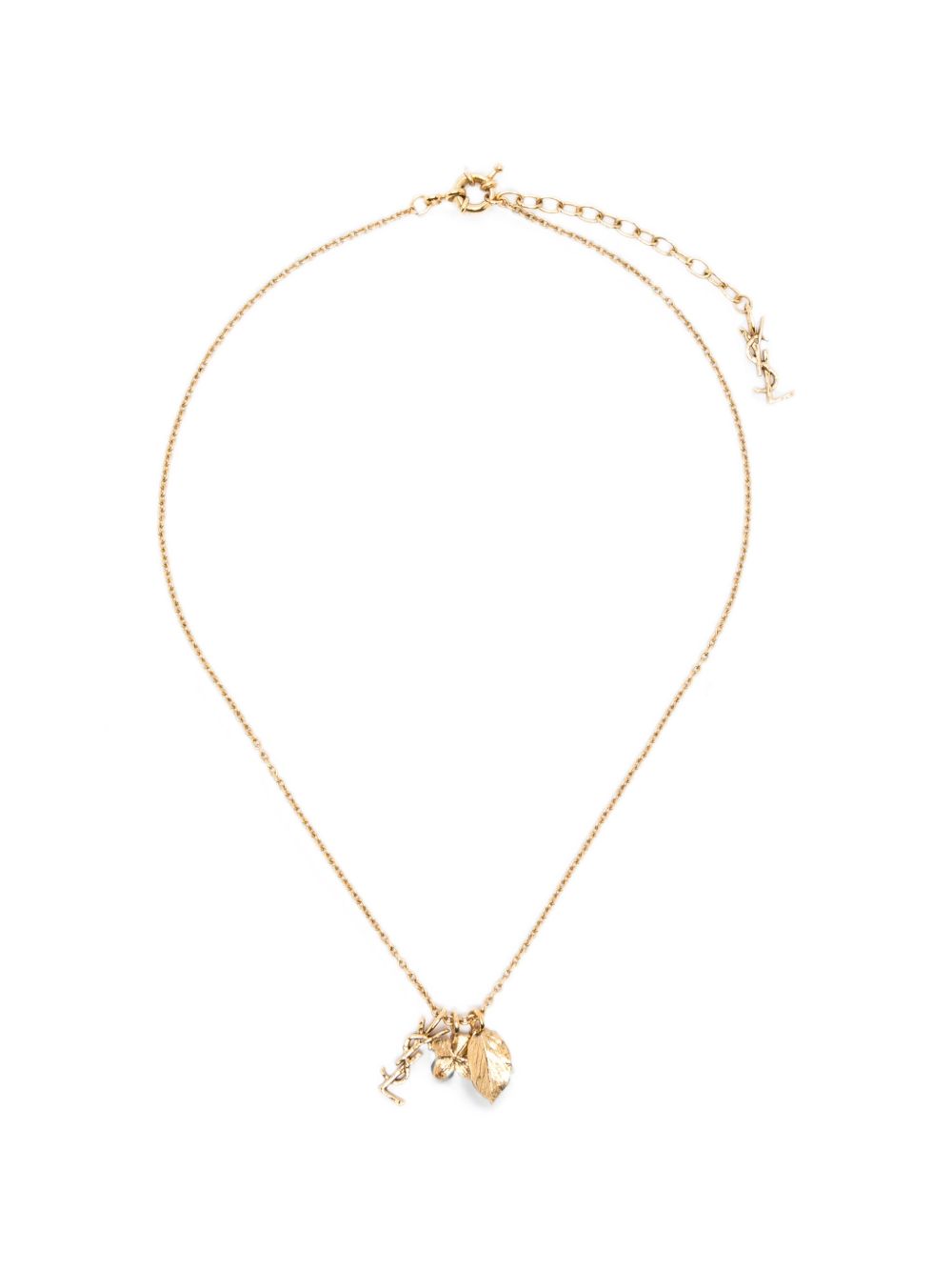 Saint Laurent Cassandre Flower Necklace