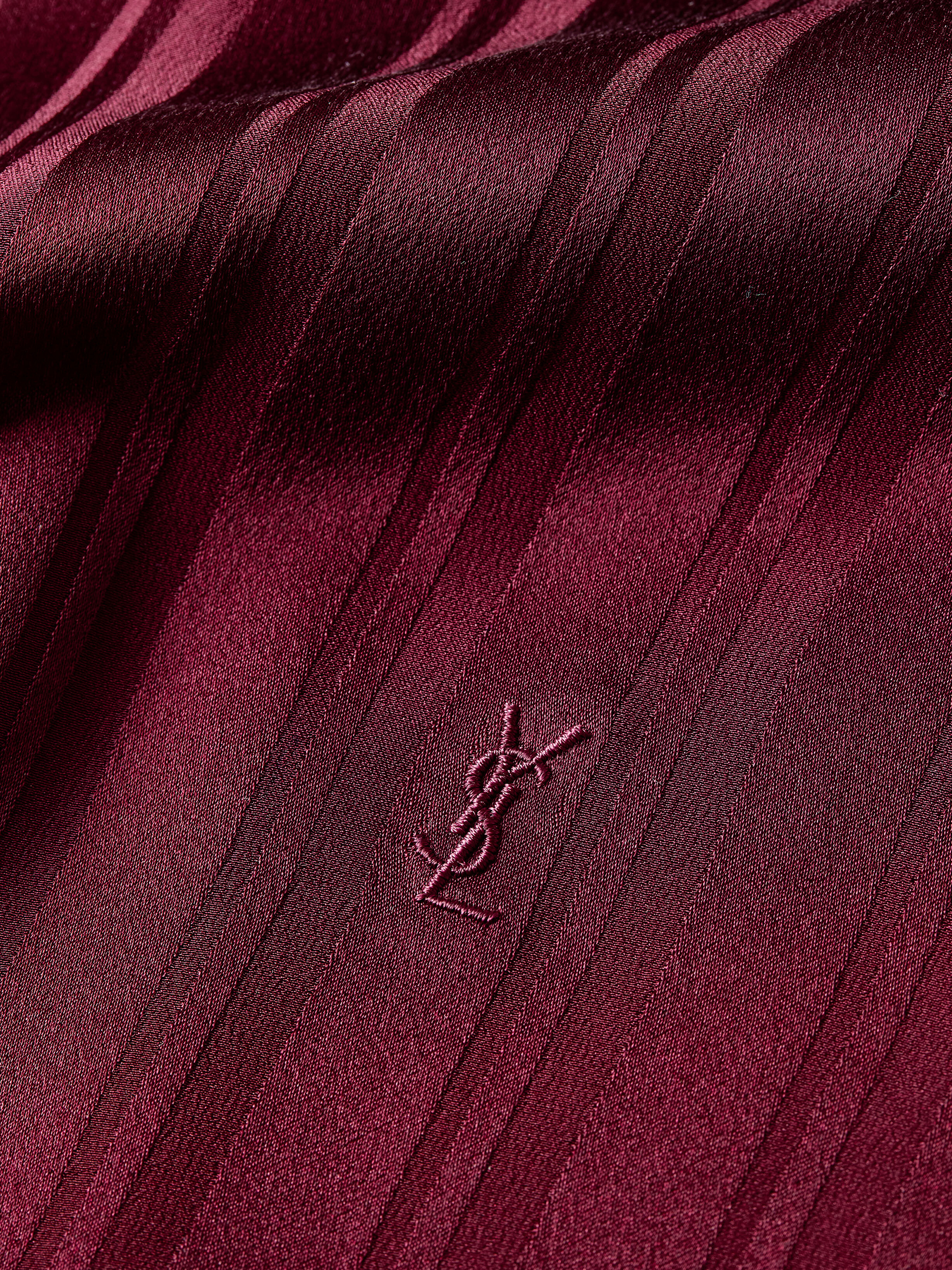 Saint Laurent Cassandre Lavallière Blouse