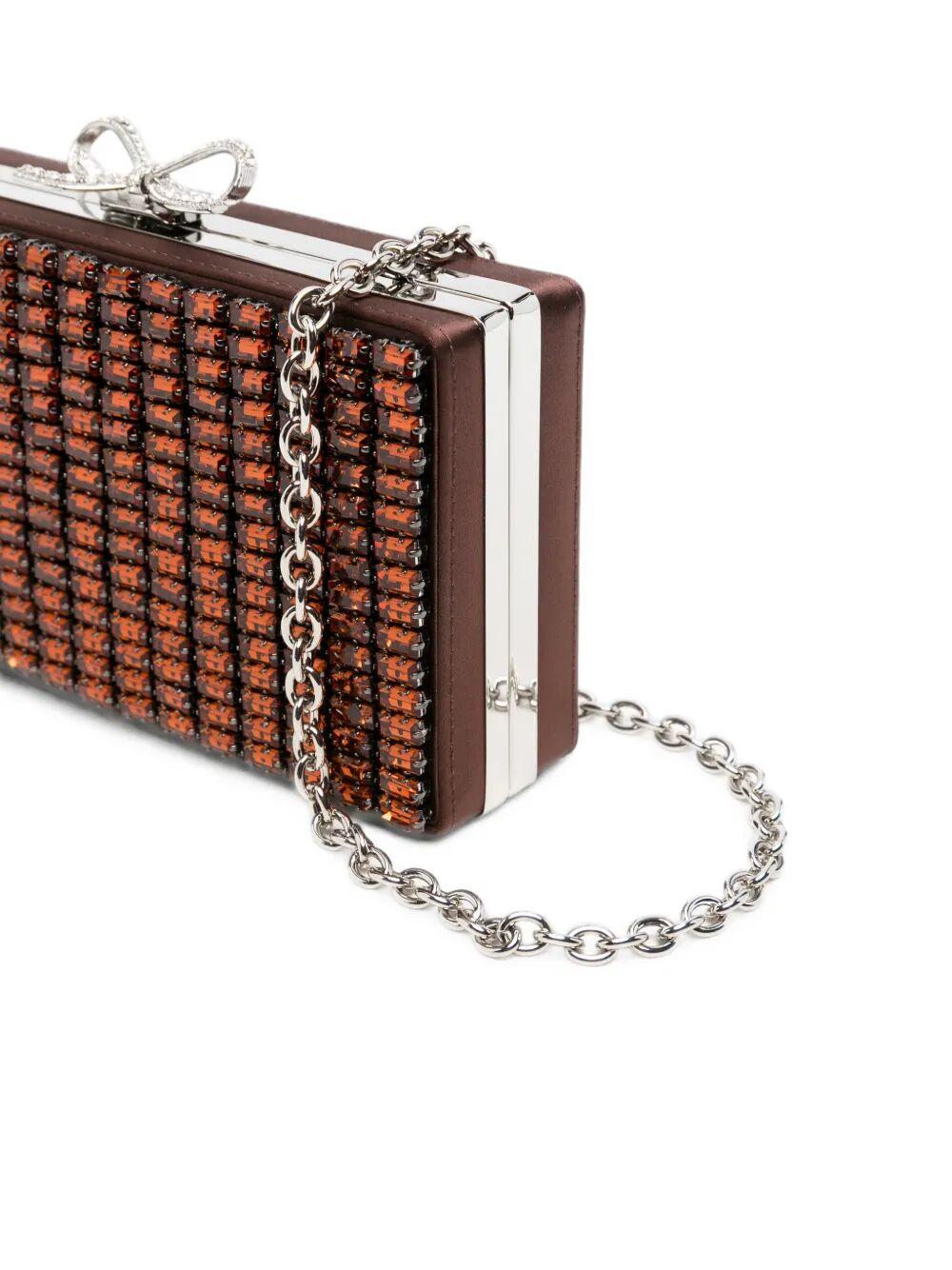 Self-Portrait Chaimail Clutch Bag