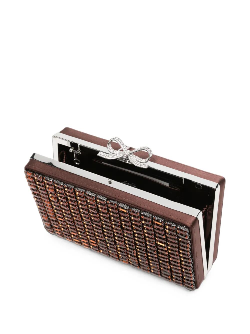 Self-Portrait Chaimail Clutch Bag