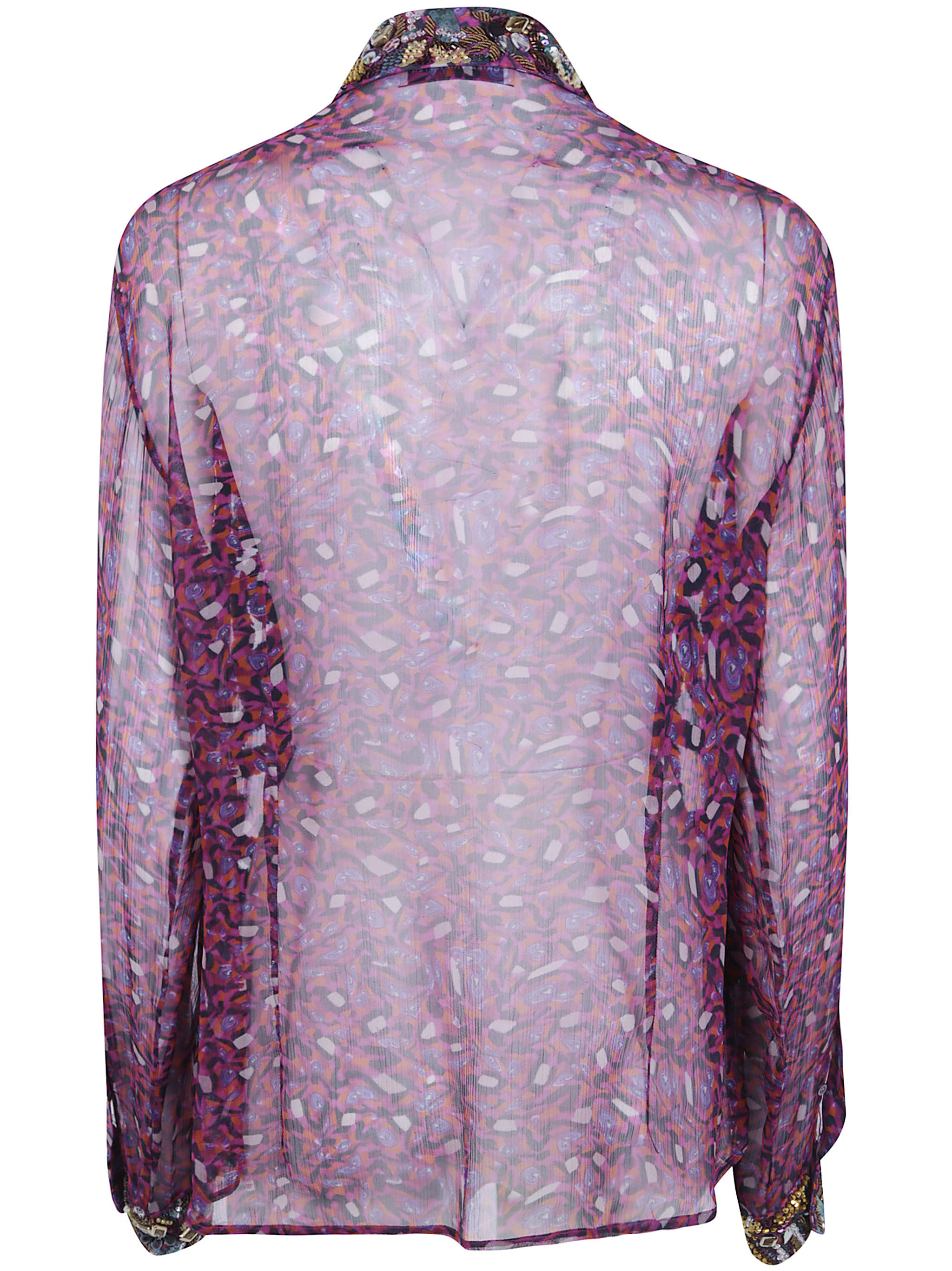 Dries Van Noten "Chevy" Chiffon Shirt