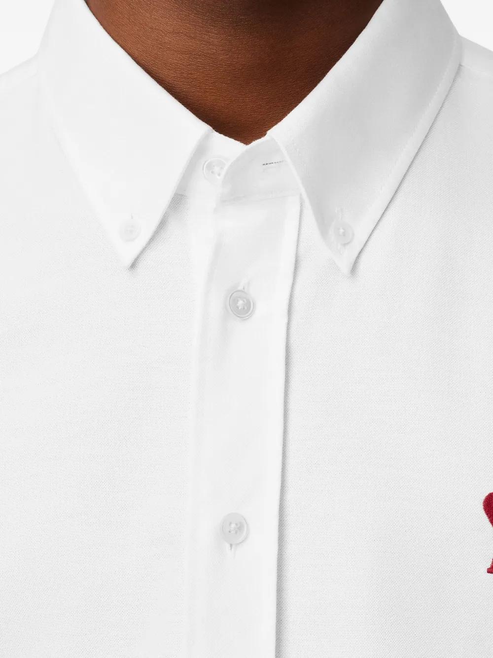 Ami paris Classic Shirt Button Down Collar With Em