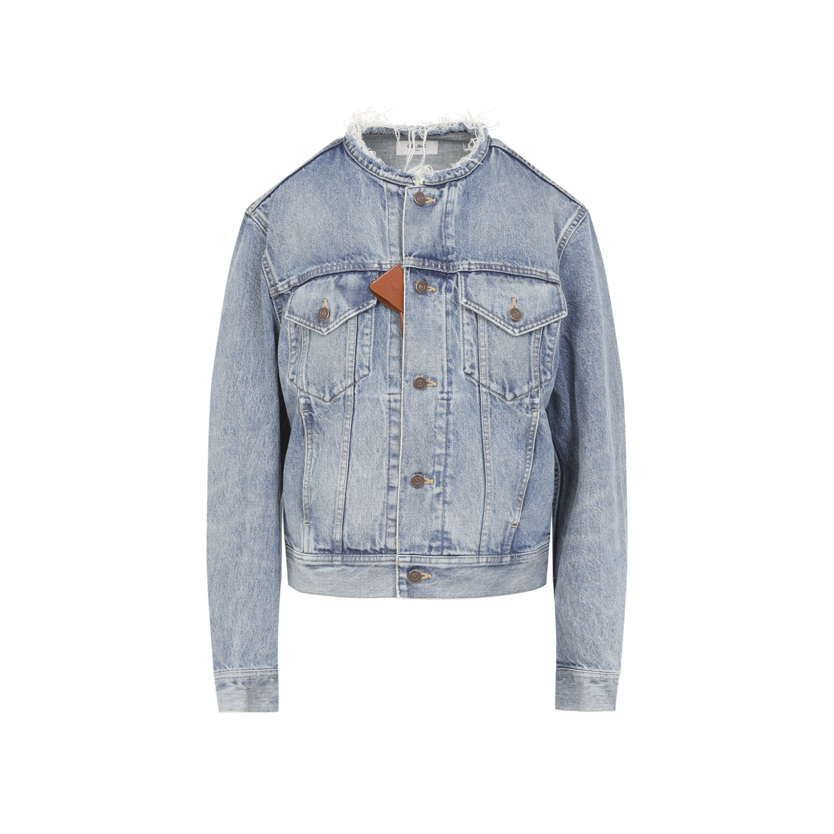 Celine Clear Waterfall Trucker Jacket