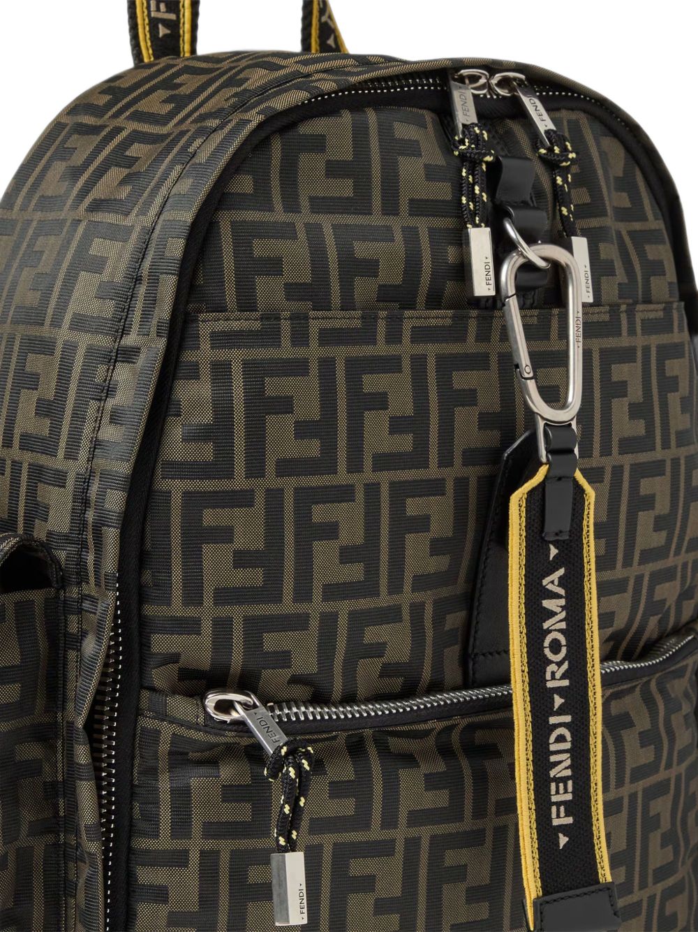 Fendi Climb Superlight Ff Zucca Fabric Backpac