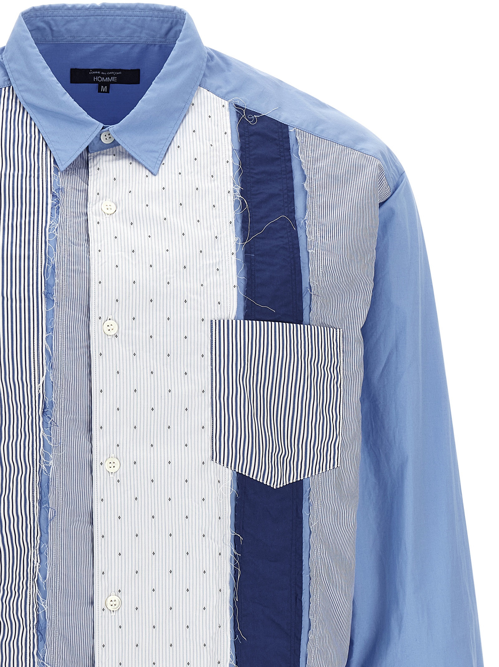 Comme des Garҫons Homme Patchwork Shirt