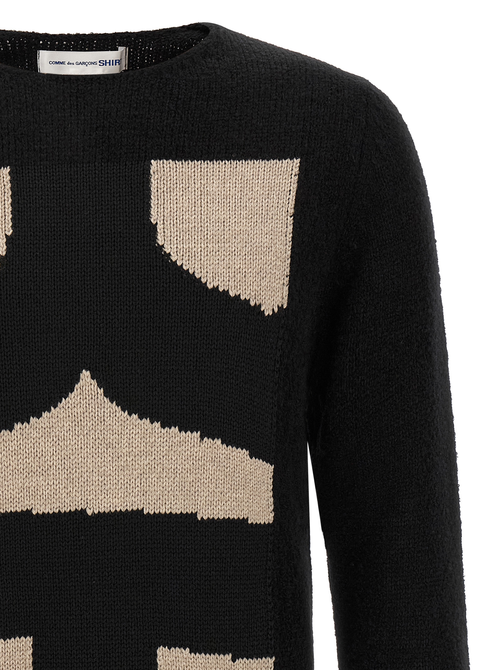 Comme Des Garçons Comme Des Garcons Shirt Intarsia Sweater