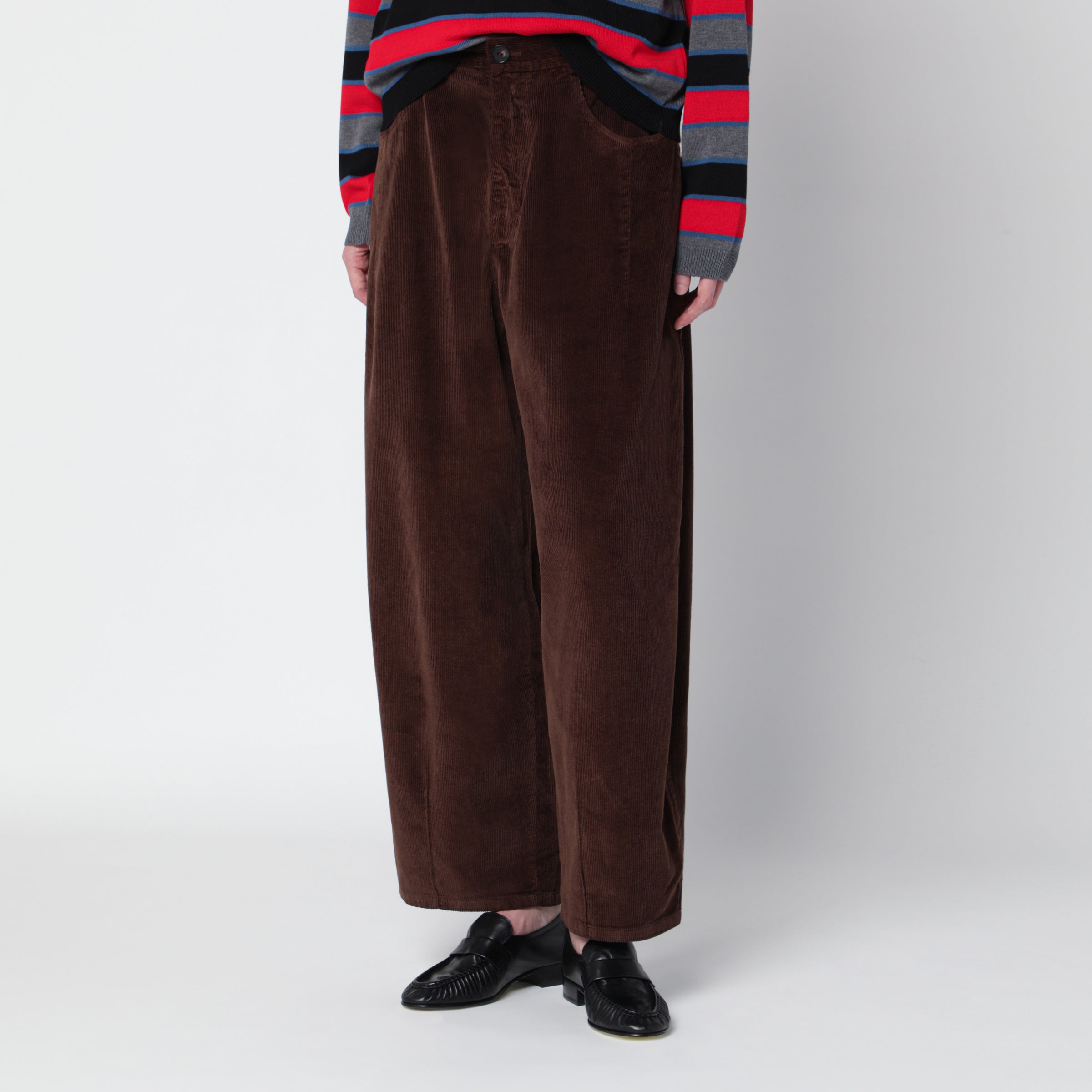 Cordera Brown Corduroy Trousers