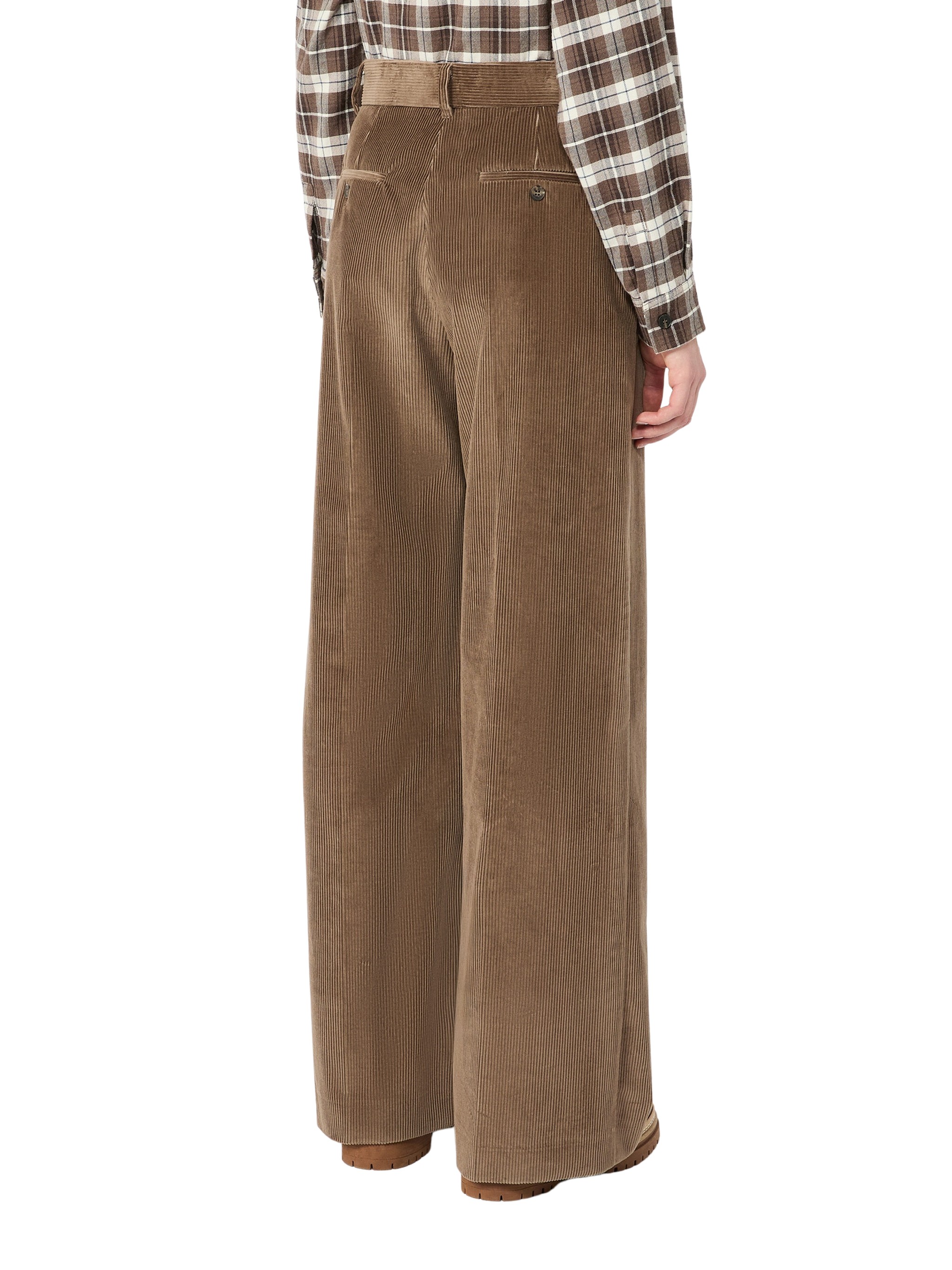 Weekend Max Mara Cotton Velvet Trousers