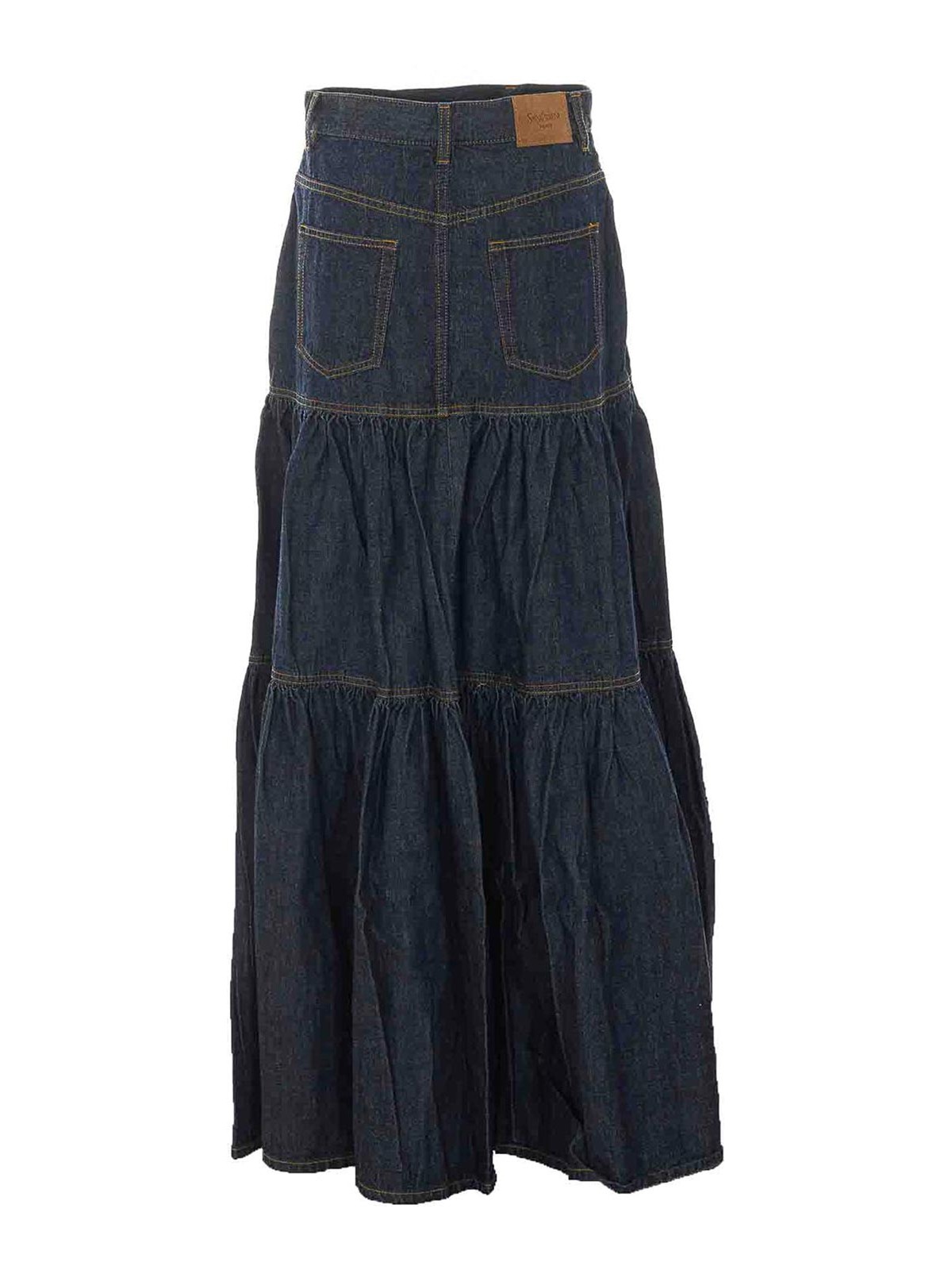 Saint Laurent Country Denim Skirt