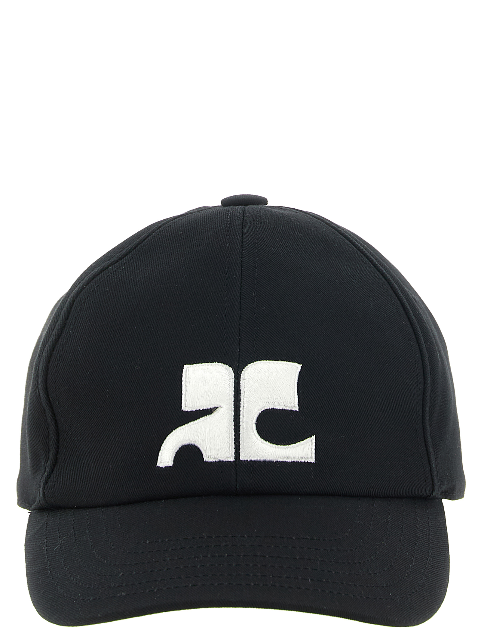 Courreges 'Ac Logo Cotton Cap' Hat