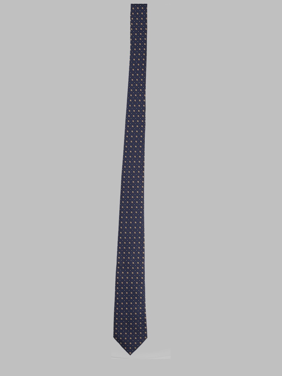 Saint Laurent Cravatta In Jacquard Di Seta