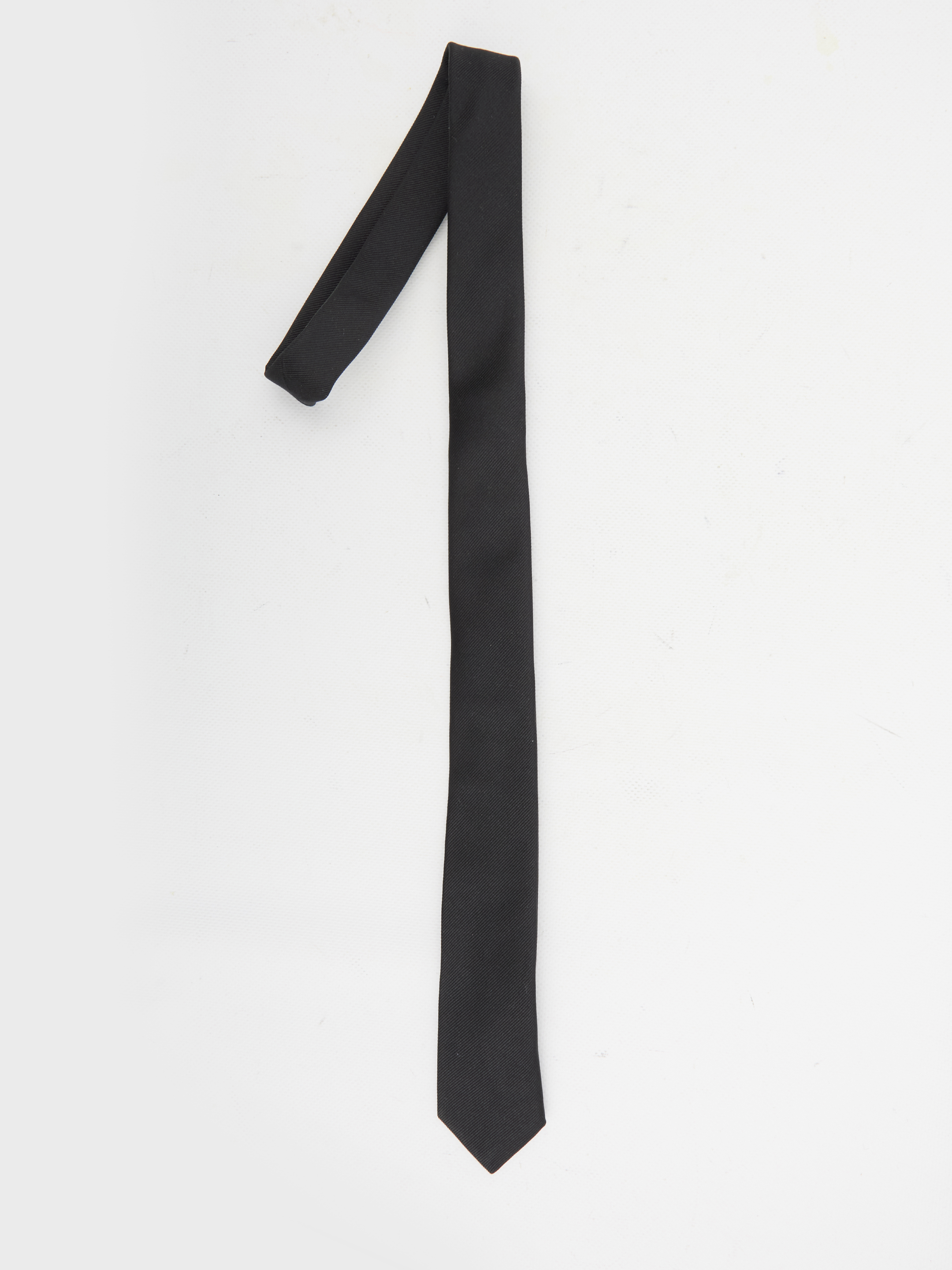 Saint Laurent Cravatta In Seta