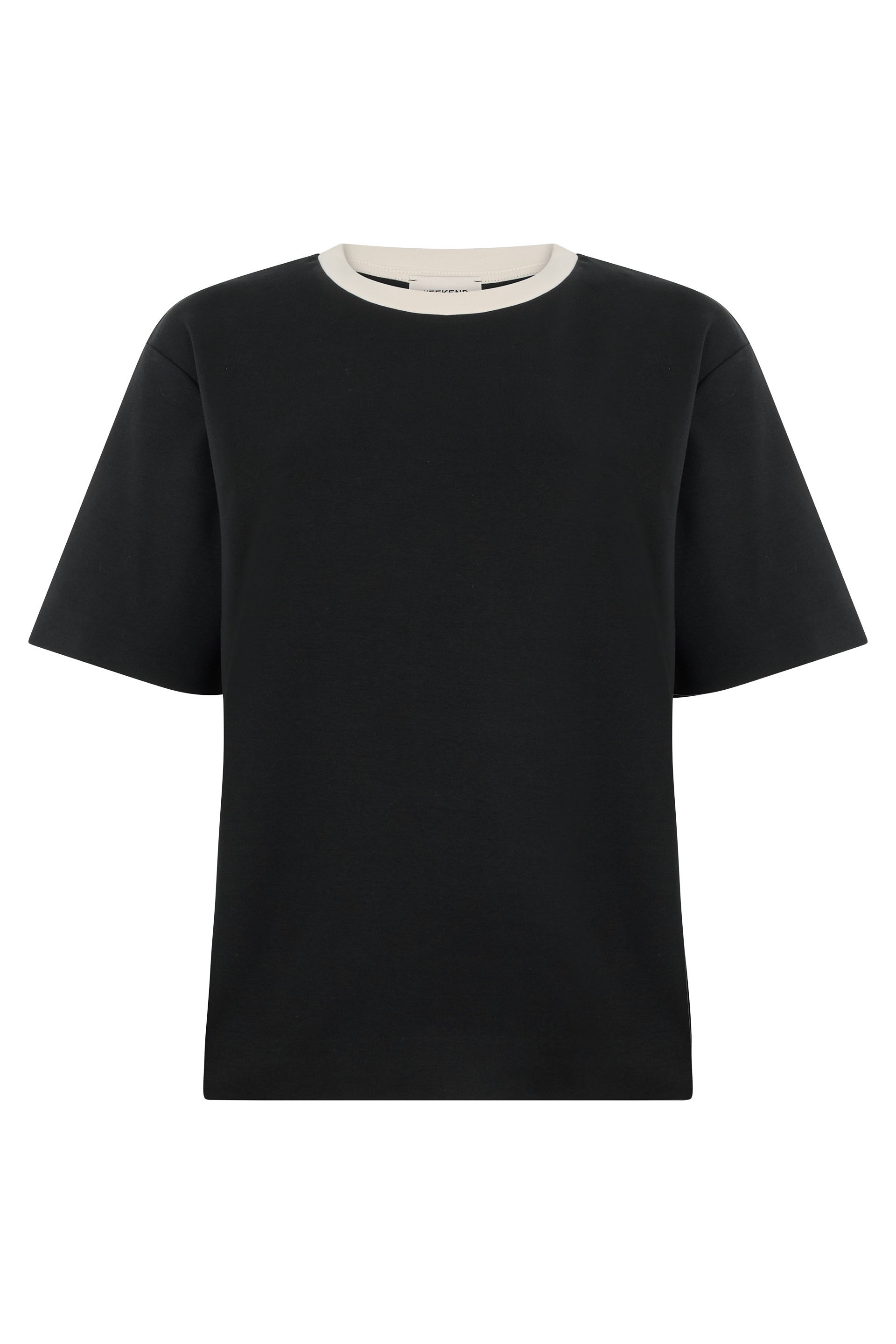 Weekend Max Mara Crew Neck T-Shirt In Cotton