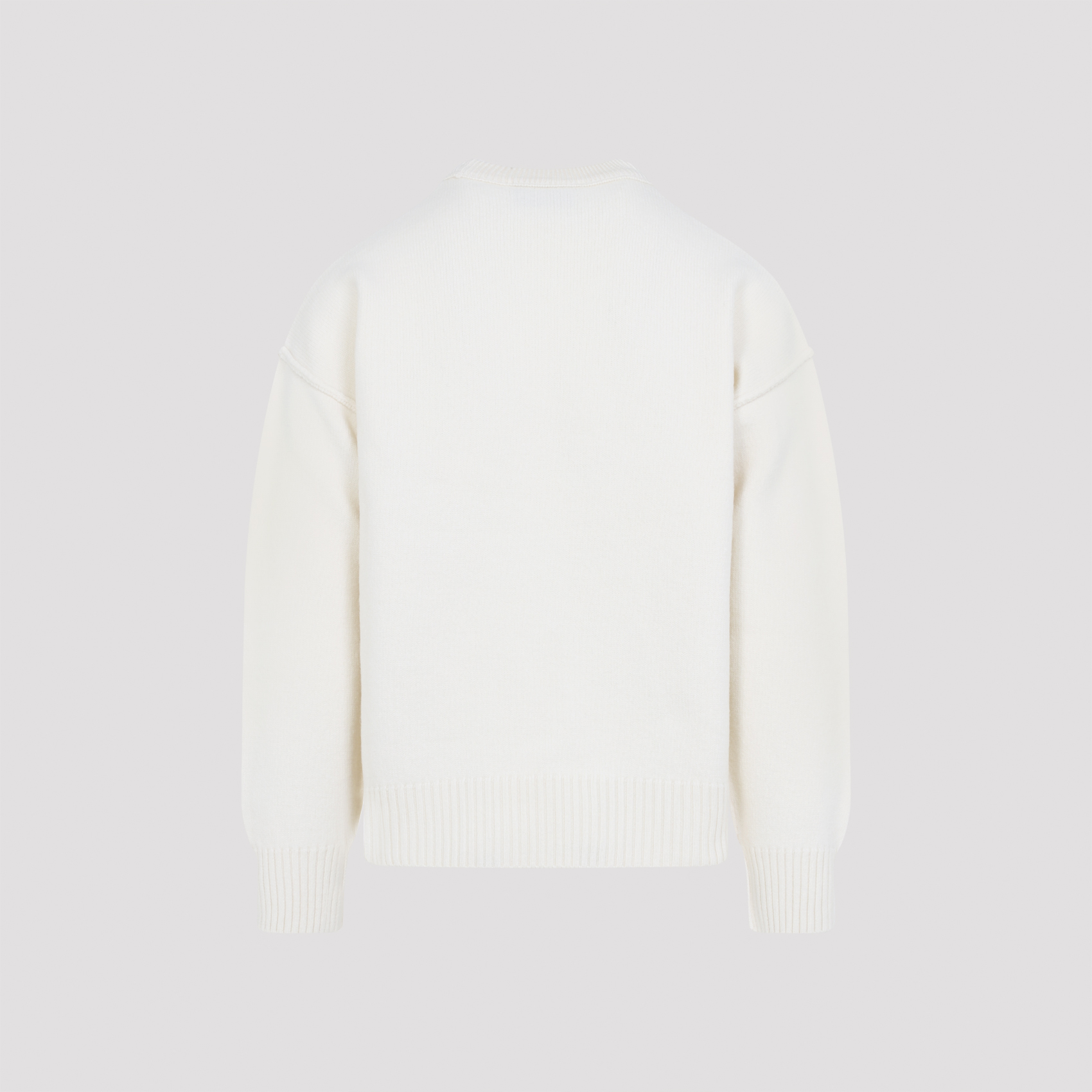 Ami paris Crewneck Sweater With Contrasted Ami De